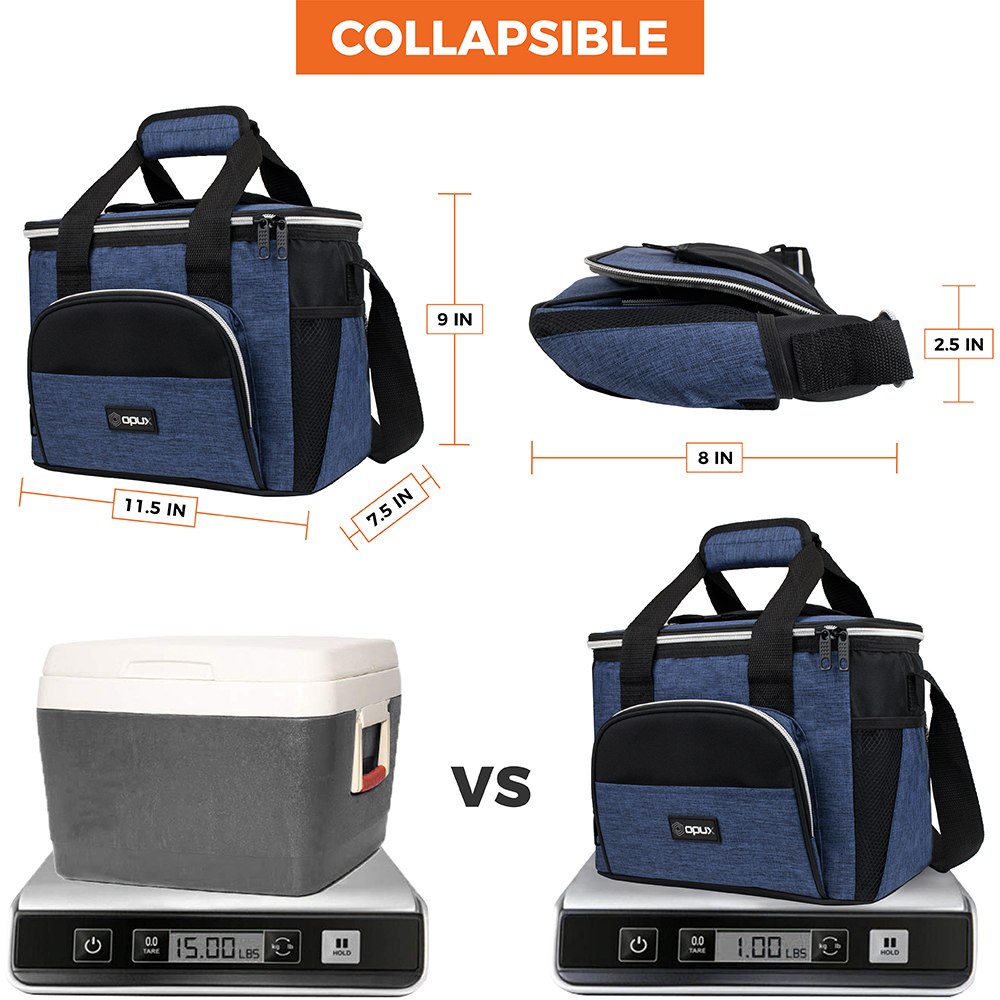 Insulated Lunch Bag for Men Women Large Leakproof Lunch Tote Cooler Work Picnic - Picture 36 of 47