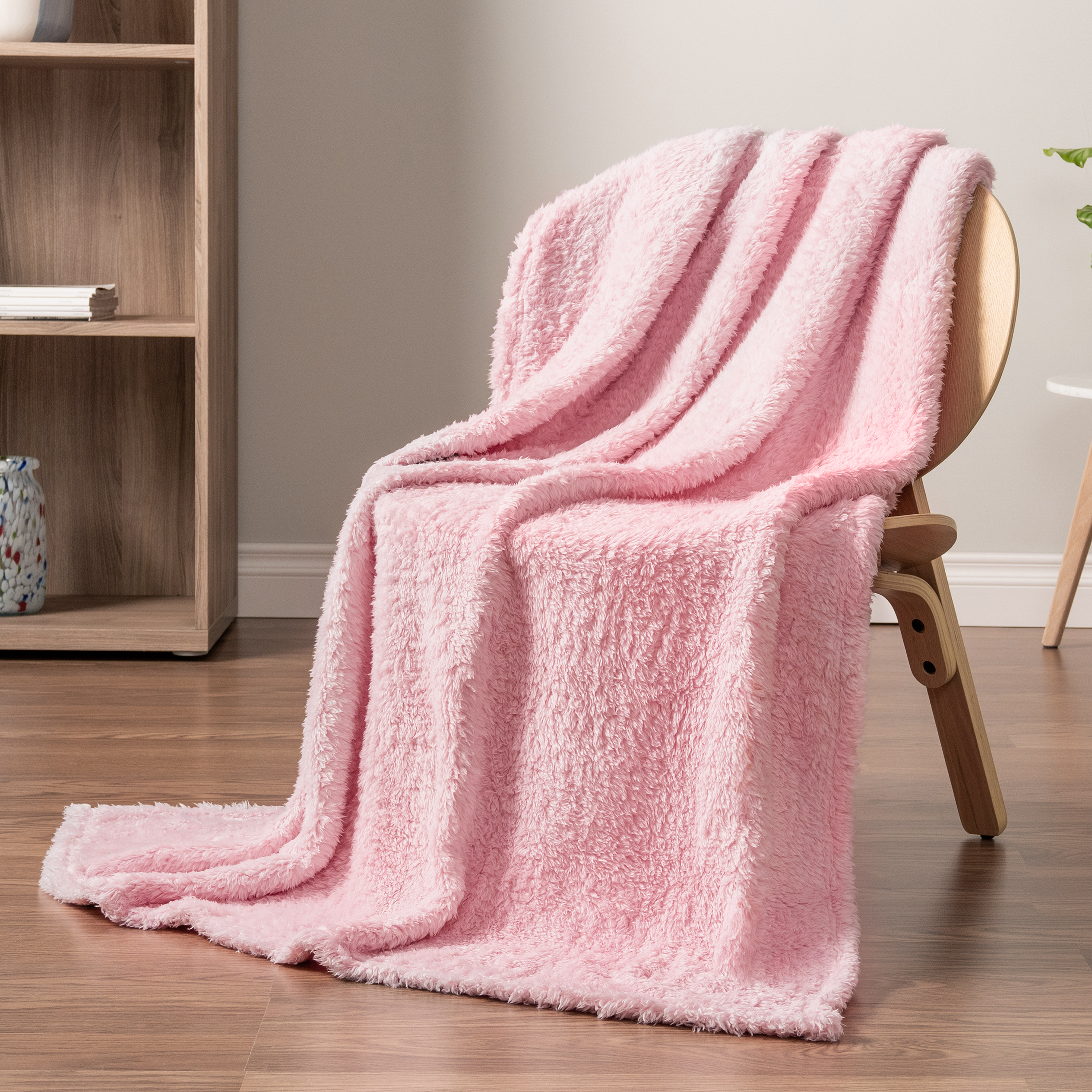 Super Soft Blanket Lightweight Sherpa Fleece Warm Fluffy Throws Couch Sofa Bed - Picture 102 of 169