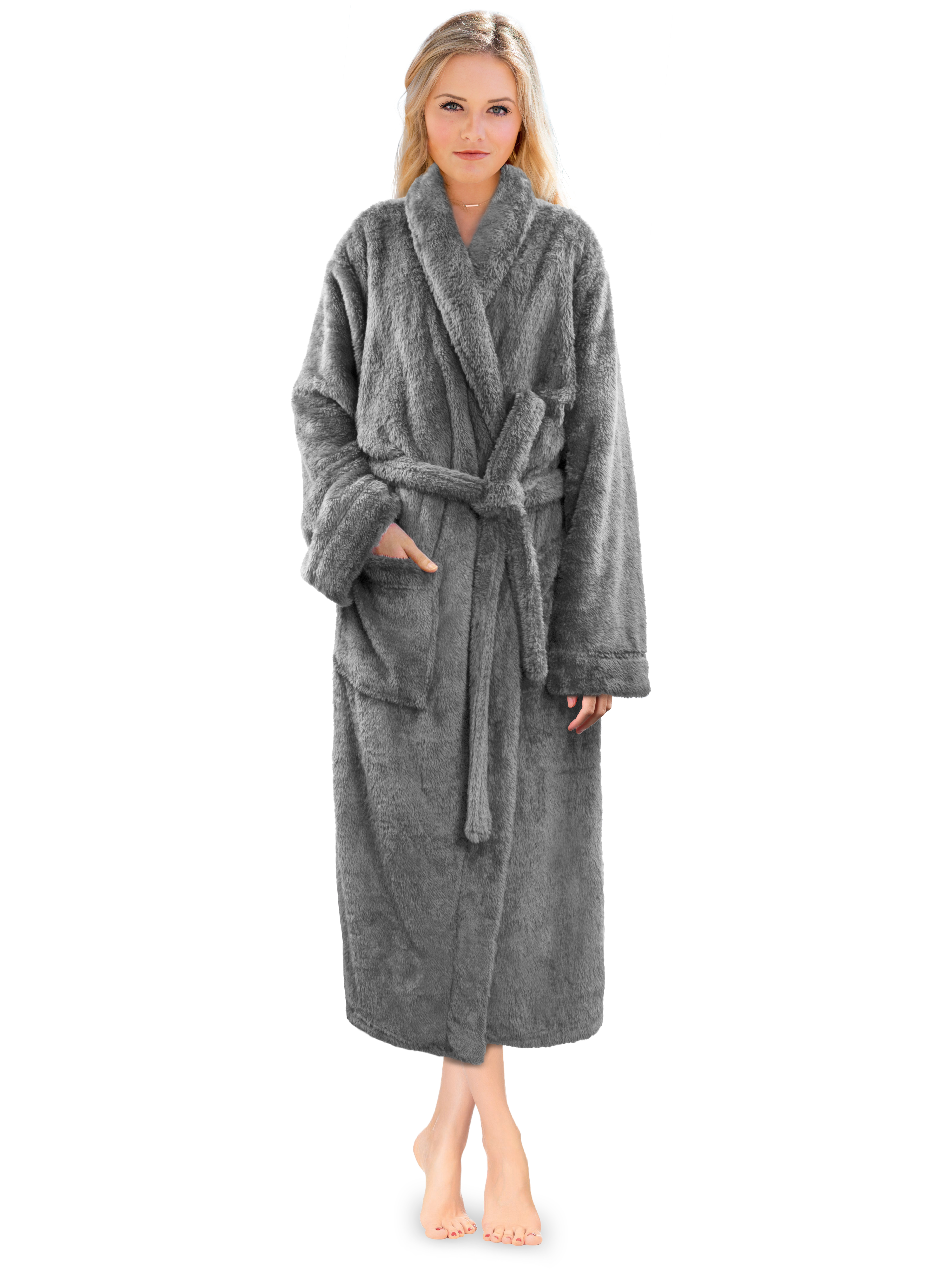 Florentina Women's Soft Fleece Robe 