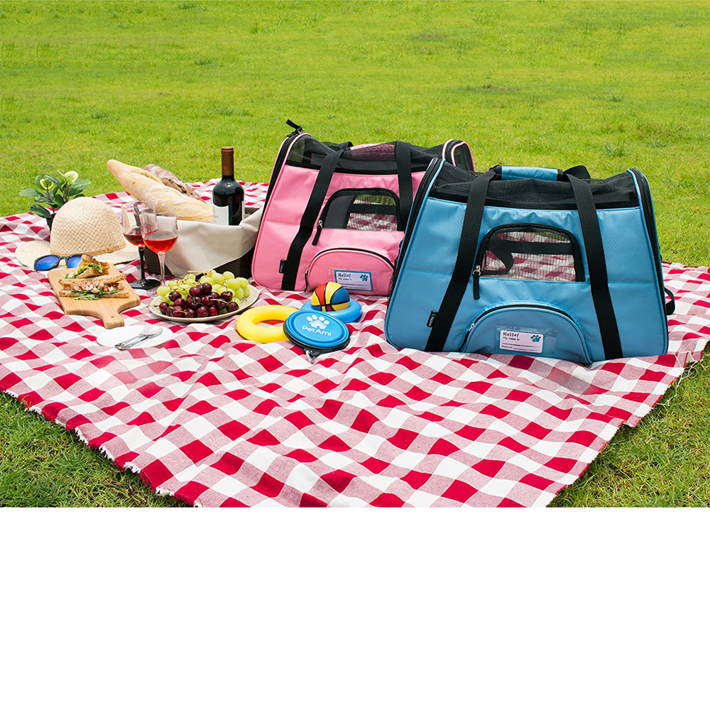 Pet Dog Cat Carrier Bag Soft Sided Comfort Travel Tote Case Airline Approved US - Picture 94 of 215