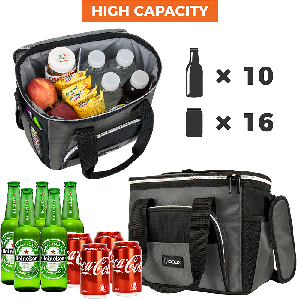 Insulated Lunch Bag for Men Women Large Leakproof Lunch Tote Cooler Work Picnic - Picture 19 of 47