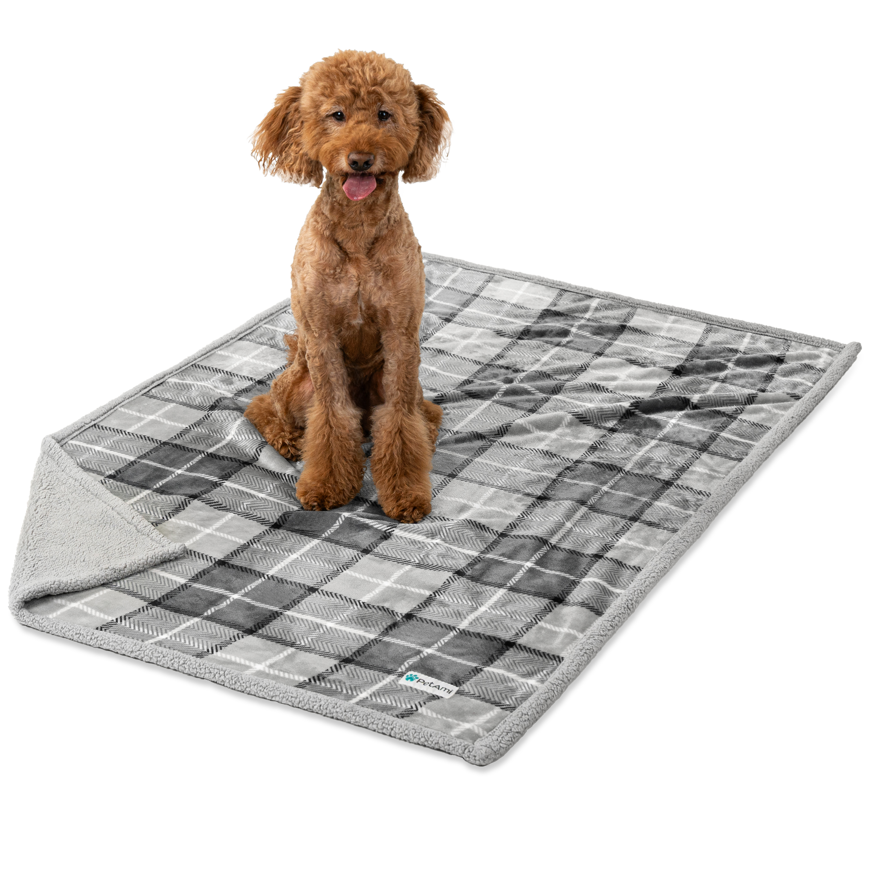 WASSERDICHTE Hundedecke für Haustierbett Couch Möbel Welpe Katze Sherpa Fleece weich - Bild 96 von 146
