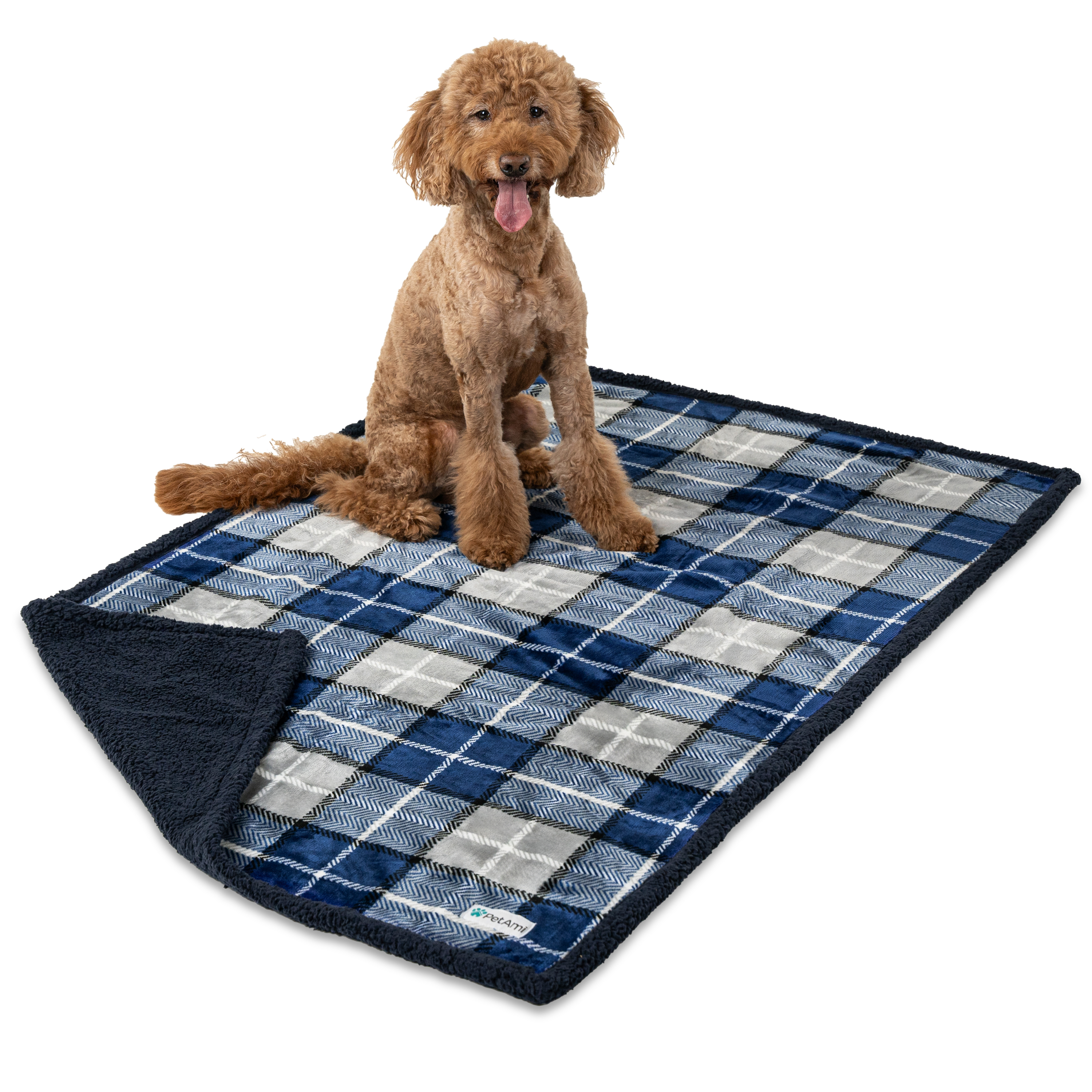 WASSERDICHTE Hundedecke für Haustierbett Couch Möbel Welpe Katze Sherpa Fleece weich - Bild 105 von 146