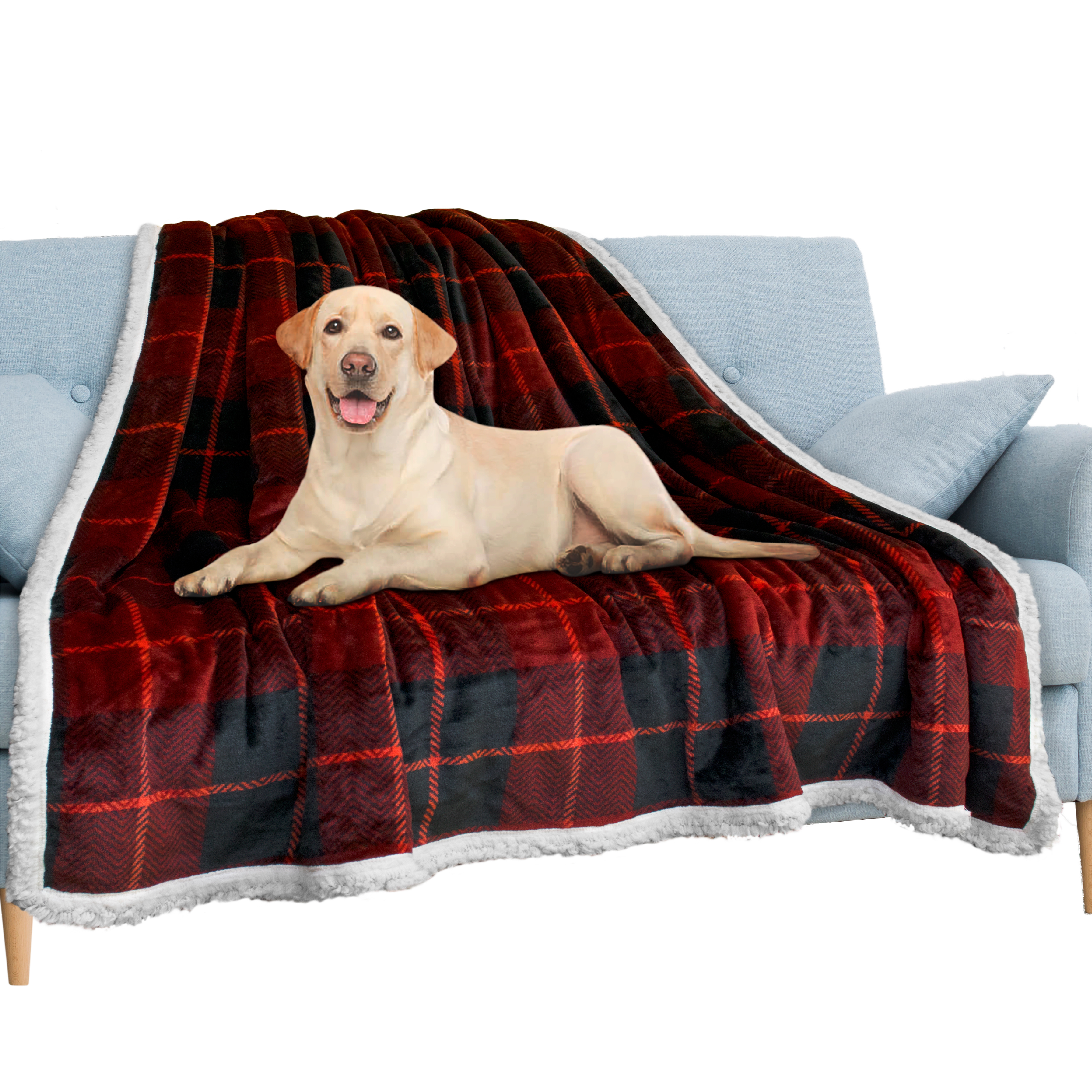 Wasserdichte Decke für Couch Schlafsofa Schonbezug Wasserabweisend Großer Hund - Bild 51 von 63