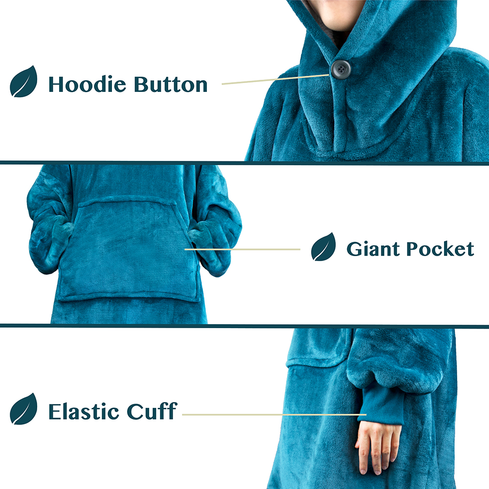 oversized snuggie hoodie