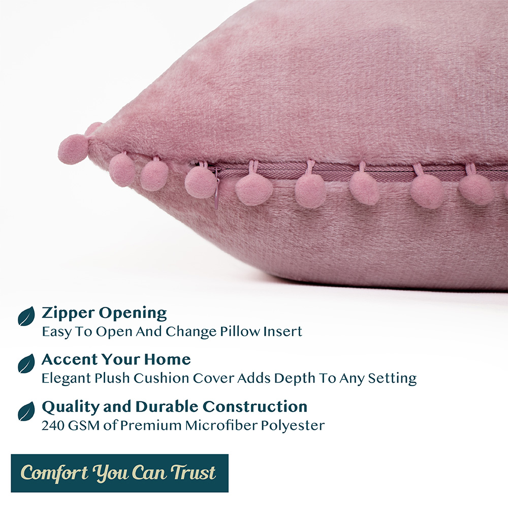 Juego de 2 fundas de almohada de terciopelo suave decoración de sofá - Imagen 49 de 122
