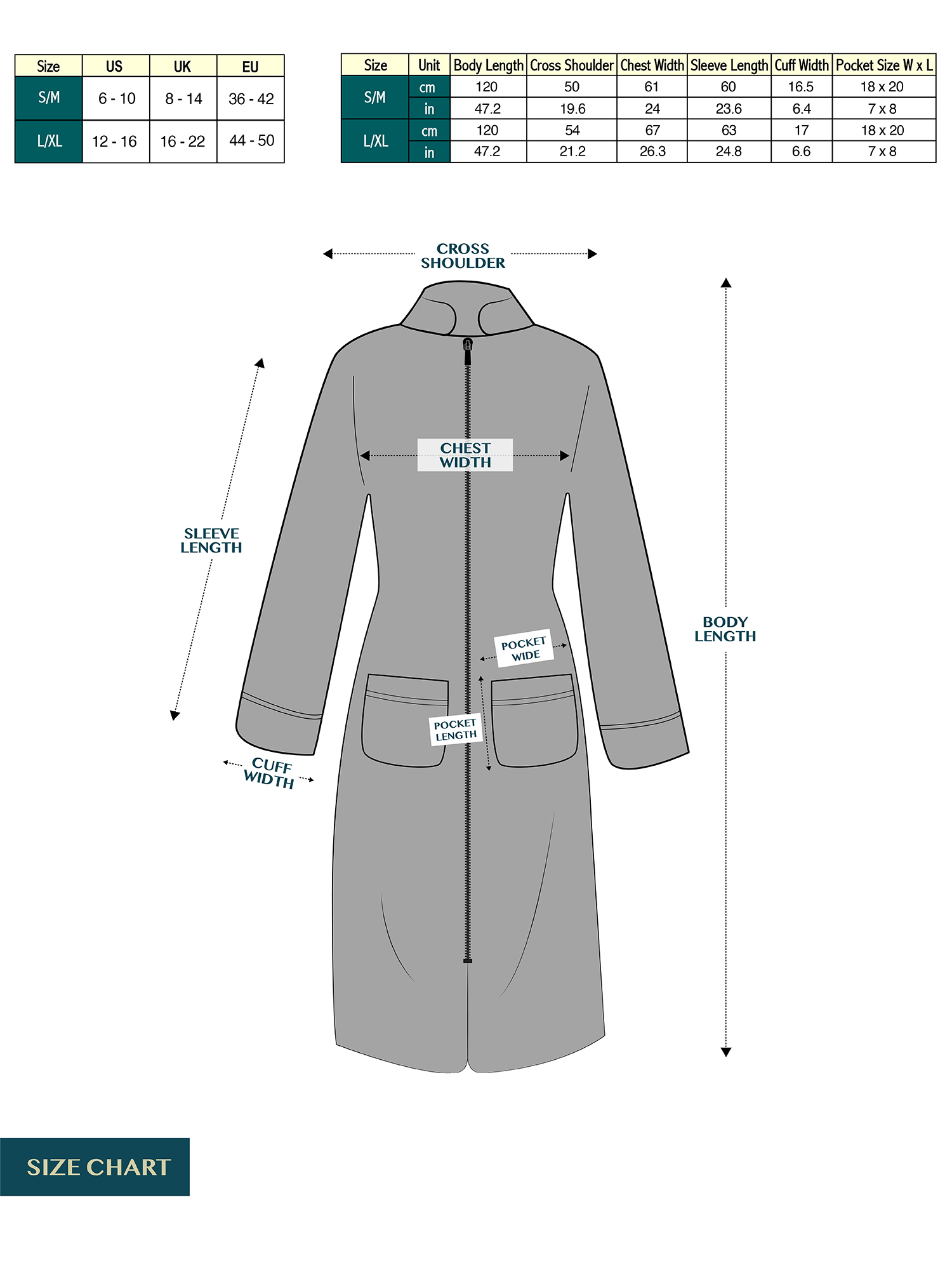 Women Zipper Robe Housecoat Fleece Lounger Front Zip Up Robe Full Length Ladies - Picture 12 of 85