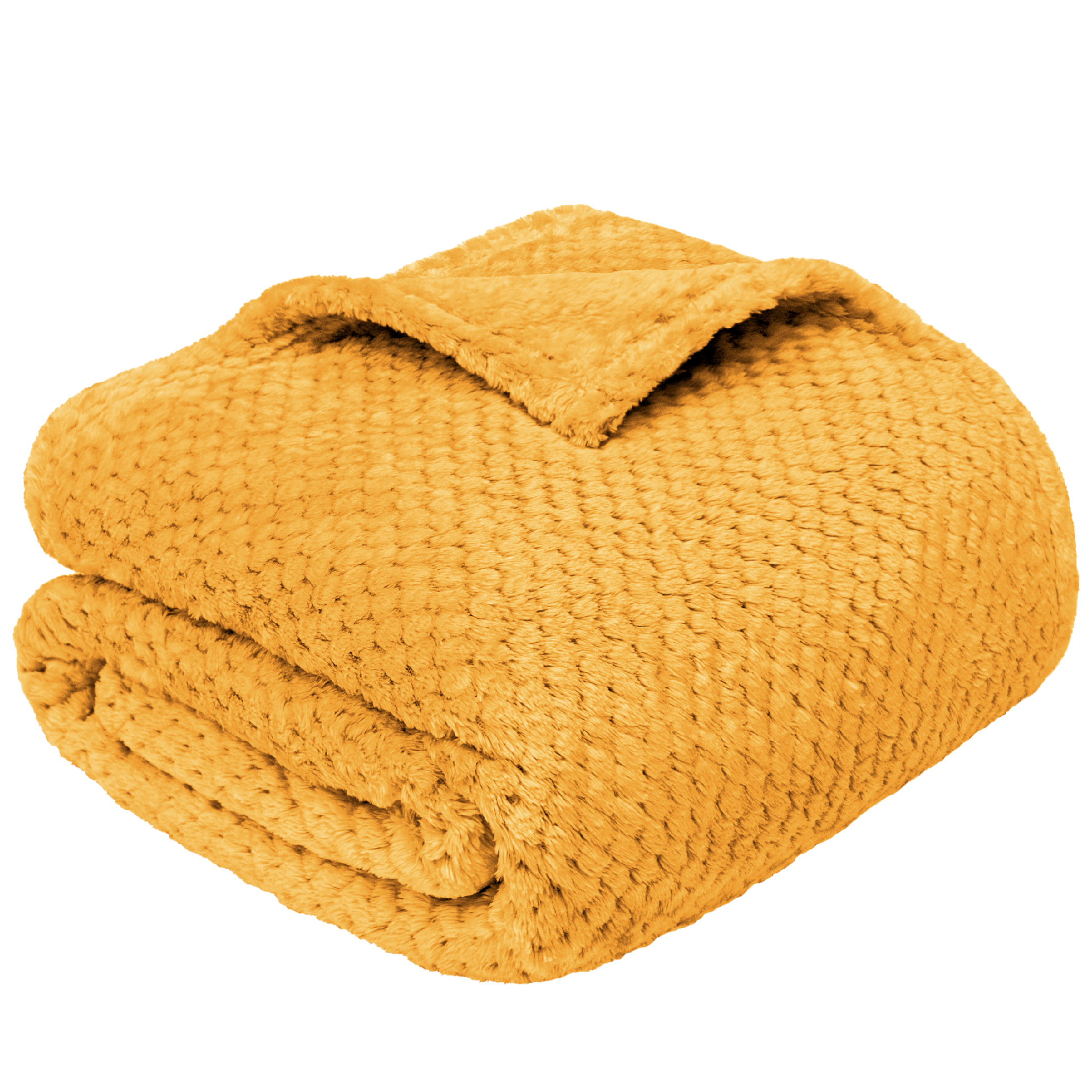 Throw Blanket for Sofa Couch Bed Lightweight Microfiber Polyester Waffle Pattern - Picture 121 of 190