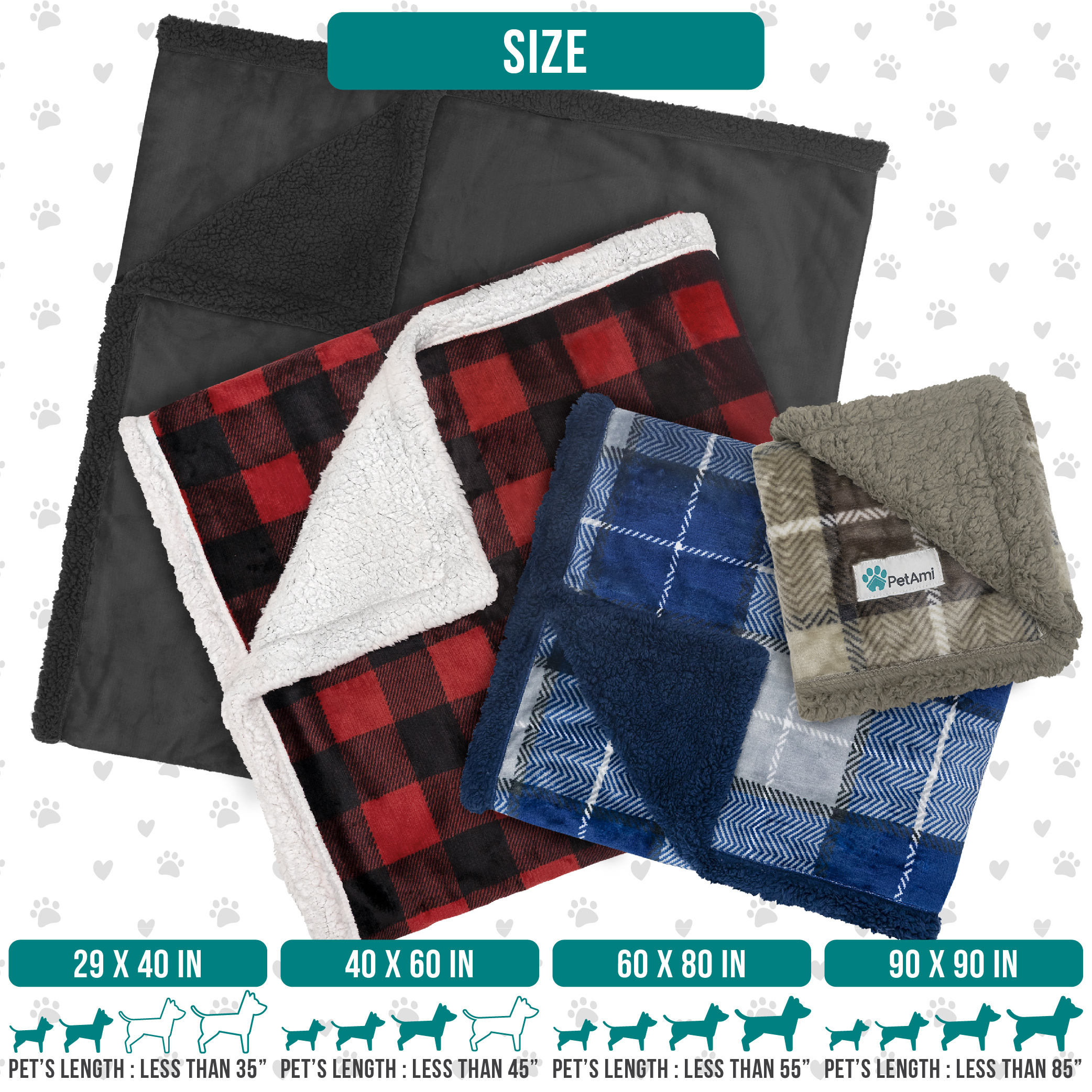 WASSERDICHTE Hundedecke für Haustierbett Couch Möbel Welpe Katze Sherpa Fleece weich - Bild 97 von 146
