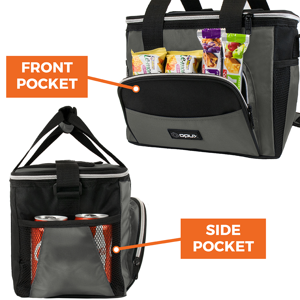 Insulated Lunch Bag for Men Women Large Leakproof Lunch Tote Cooler Work Picnic - Picture 22 of 47