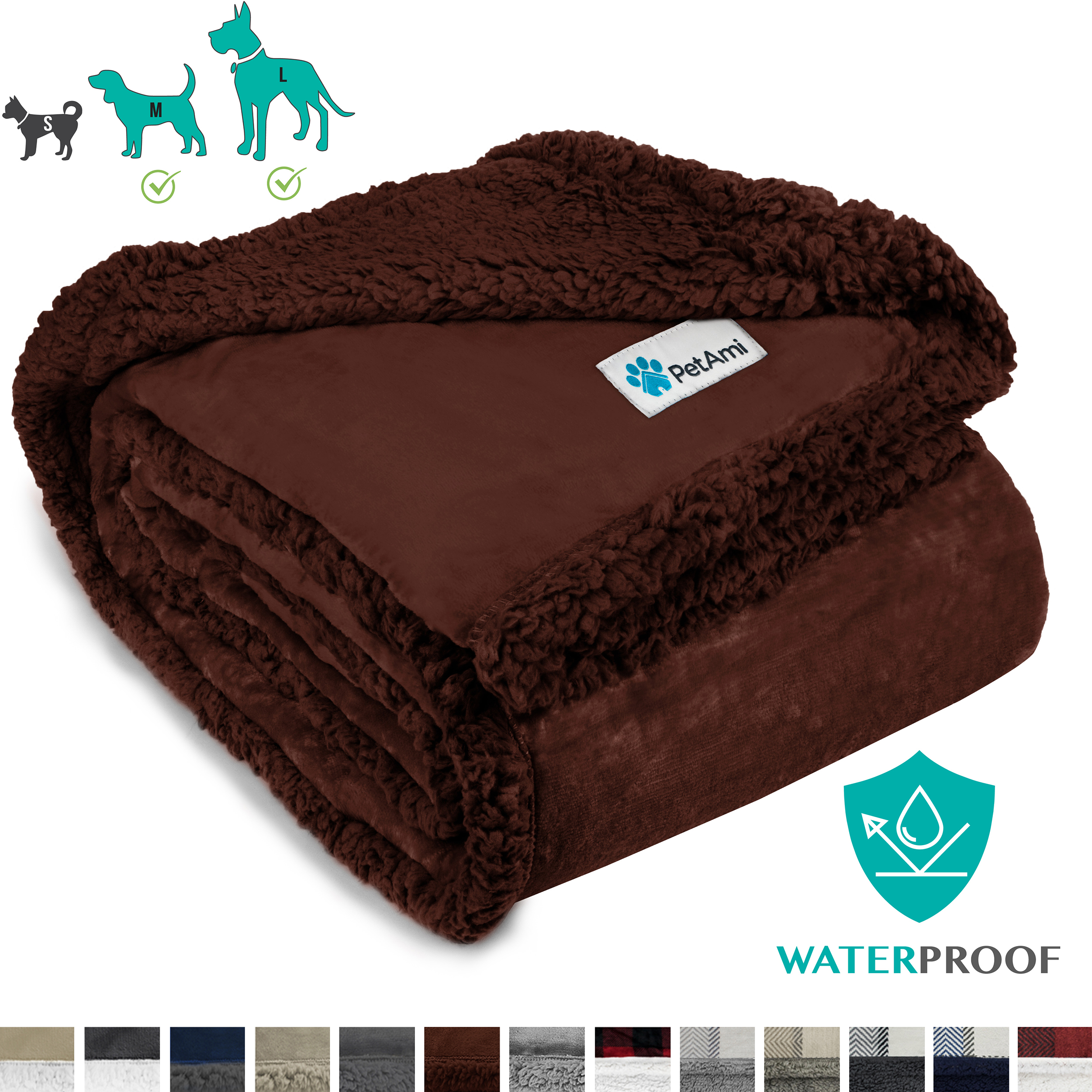 IMPERMEABLE Manta Perro Mascota Tiro para Sofá Proteger Muebles S M L Perro Gato Cachorro - Imagen 44 de 180