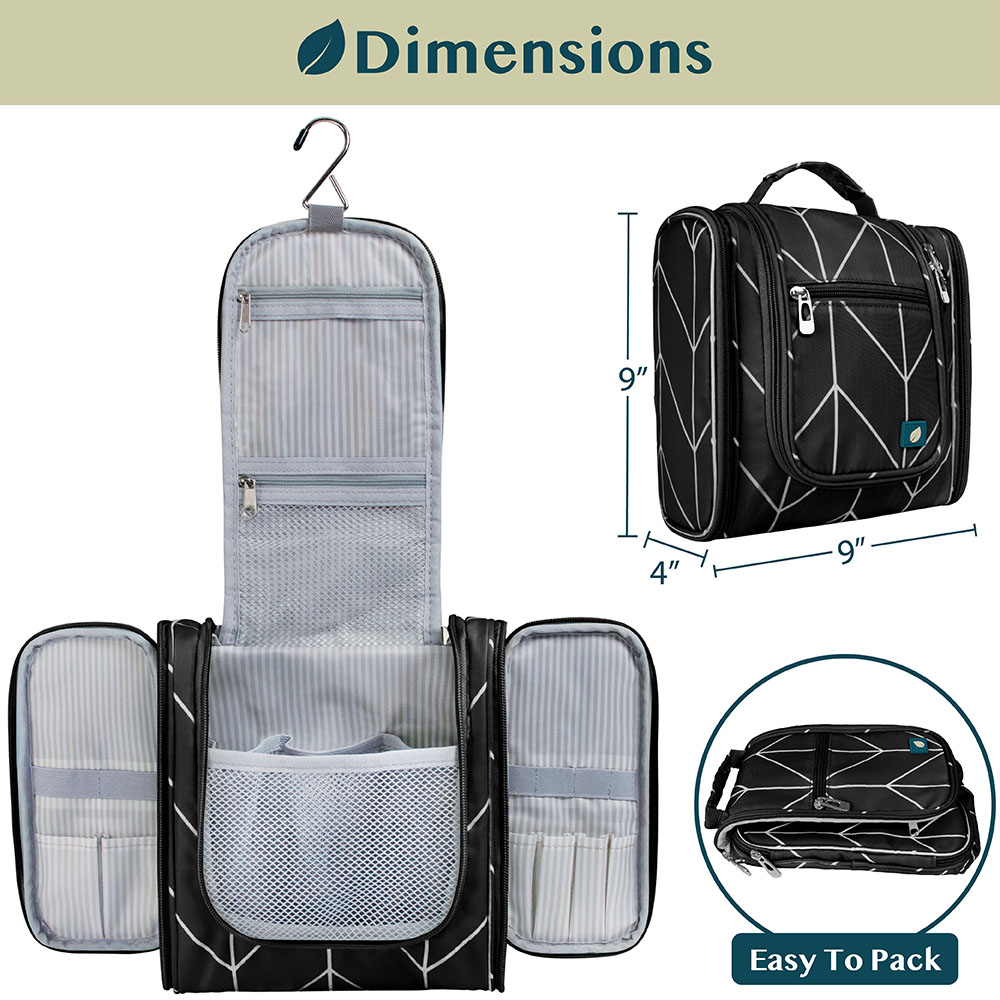 Womens Portable Toiletry Cosmetic Travel Bag Hanging Makeup Organizer Pouch Case - Picture 15 of 123