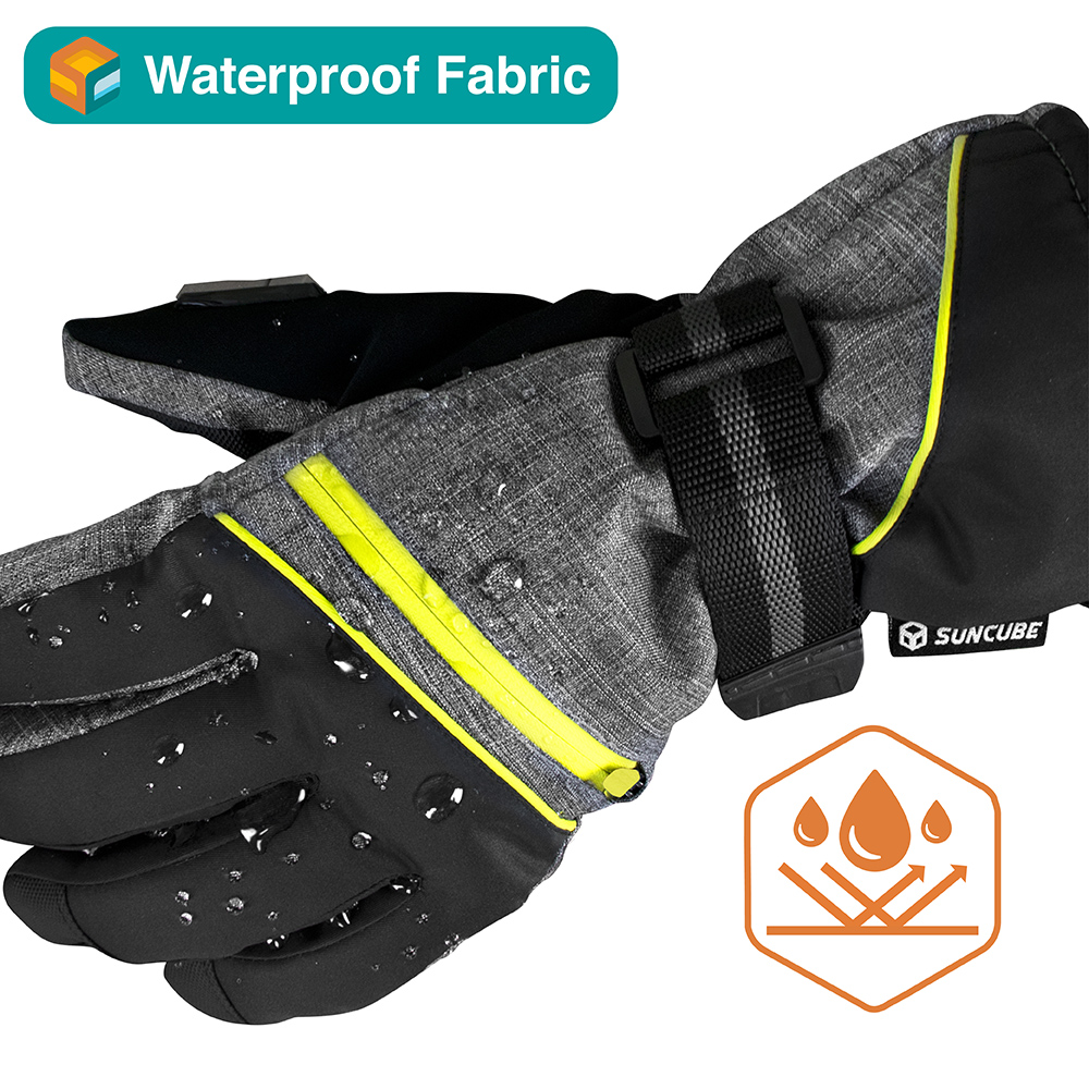 Waterproof Winter Thermal Ski Gloves Snow Insulated Warm Snowboard Hiking Men - Picture 11 of 23