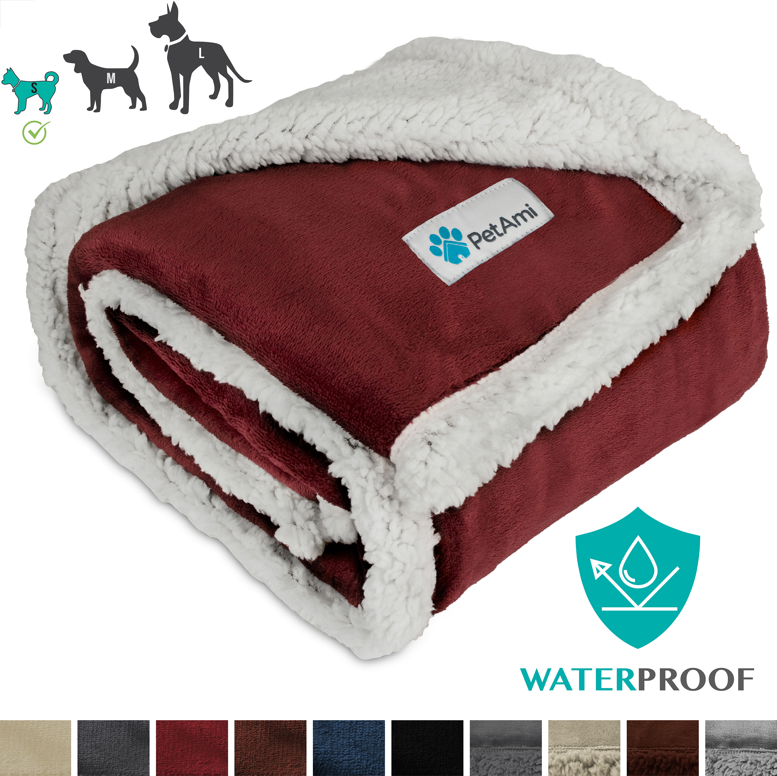 IMPERMEABLE Manta Perro Mascota Tiro para Sofá Proteger Muebles S M L Perro Gato Cachorro - Imagen 169 de 180