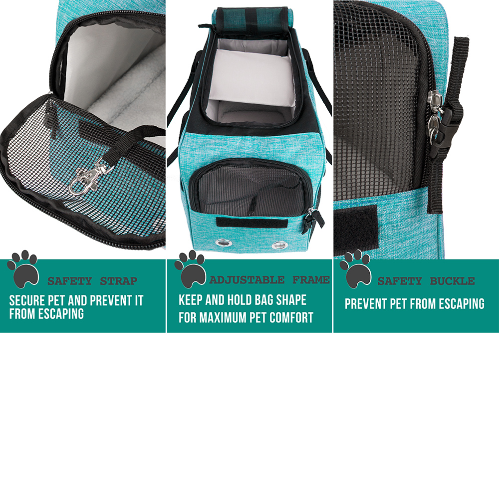 Best Deal for Pet Carrier Baby Dog with Cat Soft-Sided Pet Travel