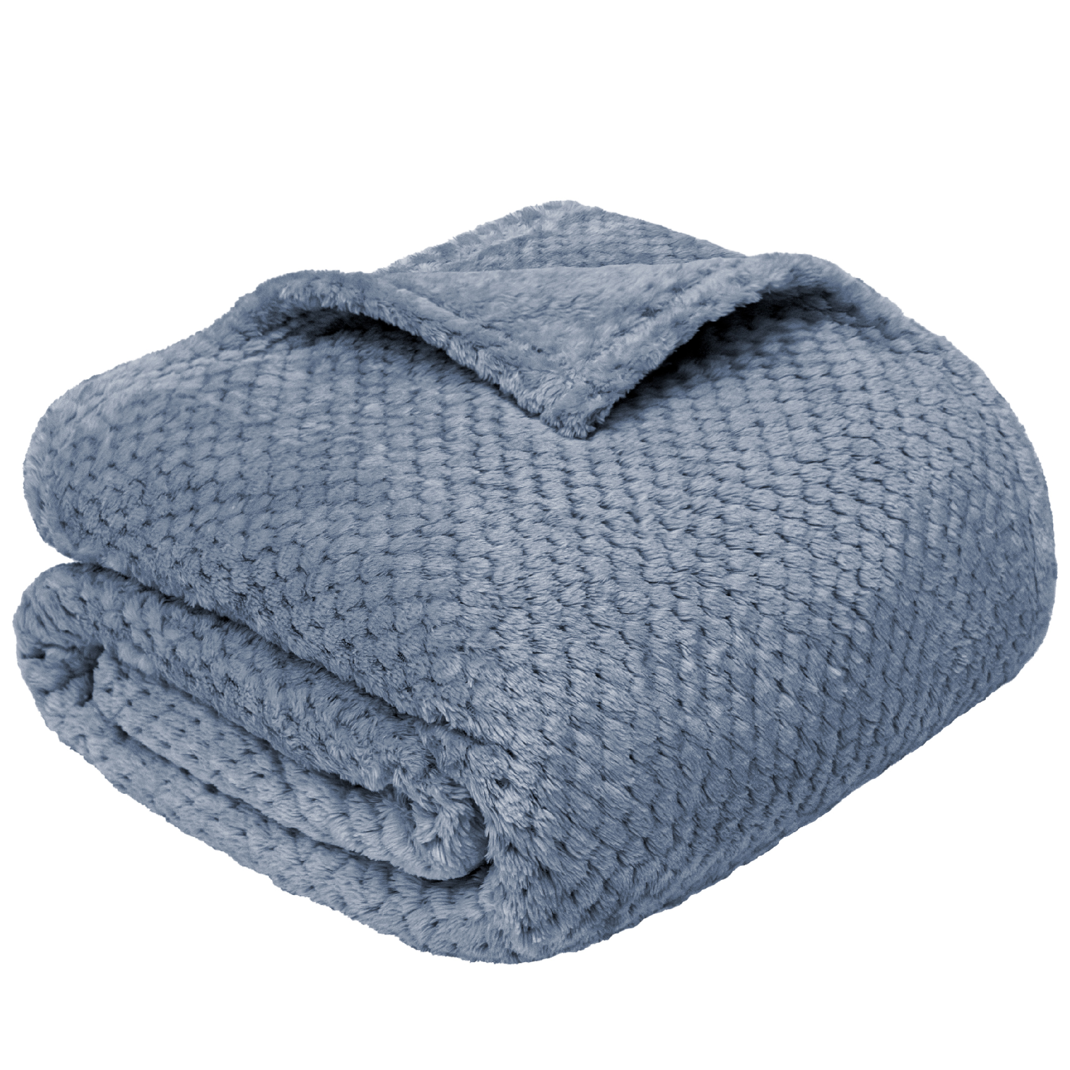 Throw Blanket for Sofa Couch Bed Lightweight Microfiber Polyester Waffle Pattern - Picture 21 of 190