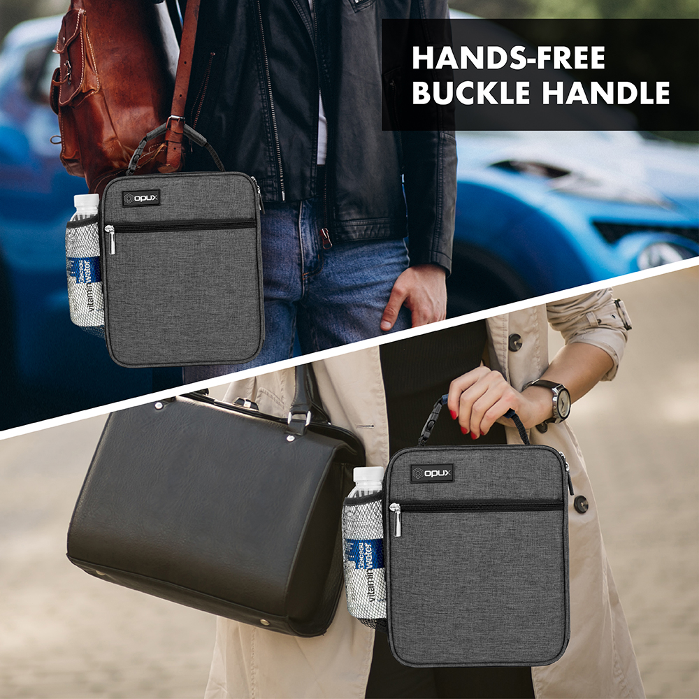 Insulated Lunch Bag For Kids Men Women Mini Small Lunch Box Office School Work - Picture 17 of 49