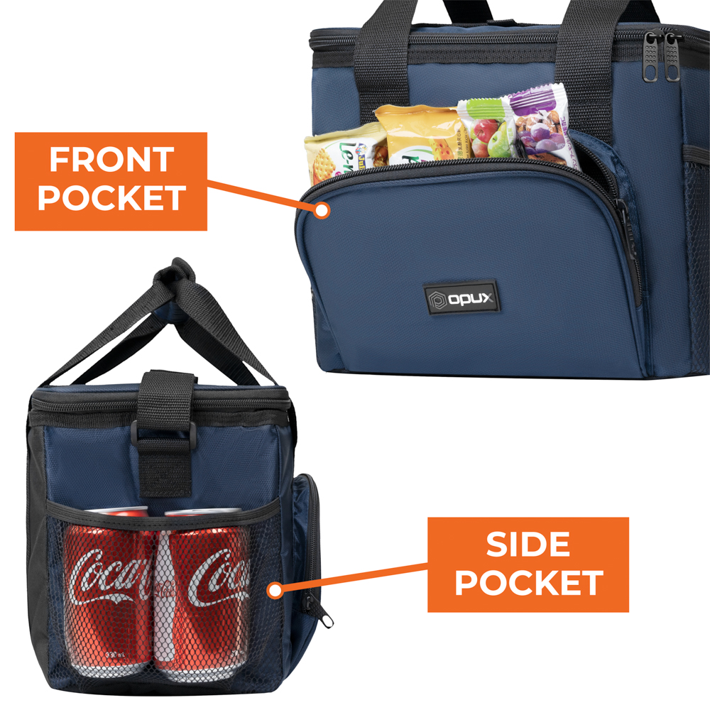Large Insulated Lunch Bag Mini Cooler for Adults For Travel Women Men Leakproof - Picture 61 of 63