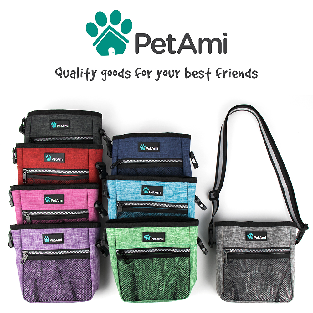 Pet Treat Pouch Training Dog Snack Feed Food Puppy Bait Obedience Waist Belt Bag - Picture 85 of 92