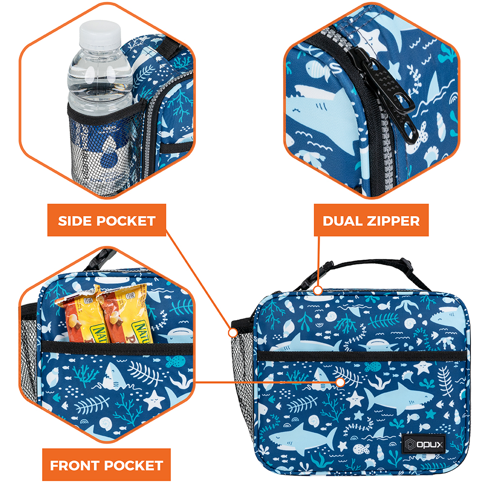 Insulated Lunch Bag Small Lunch Box For Work Office School Men Women Kids Bento - Picture 101 of 115