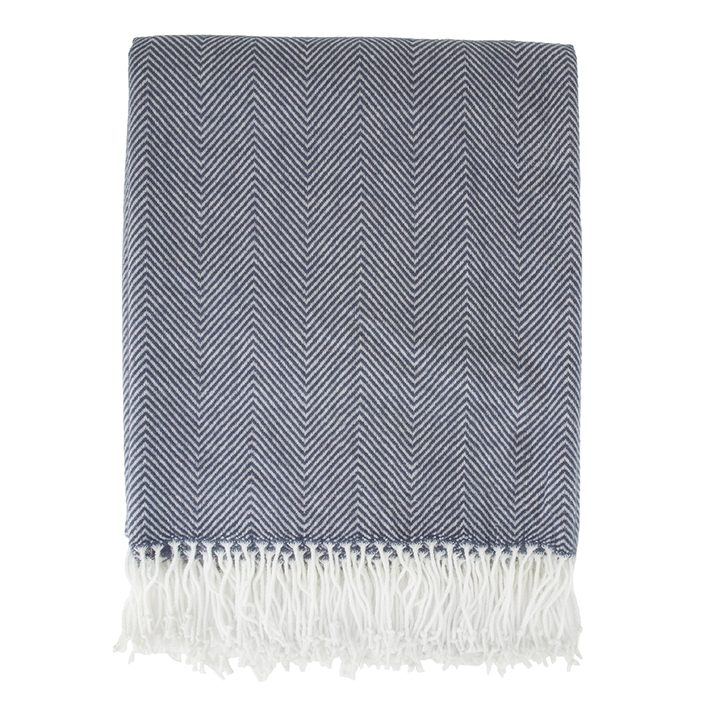 Herringbone Knitted Fringe Throw Blanket Decorative for Couch Sofa Lightweight - Picture 16 of 21