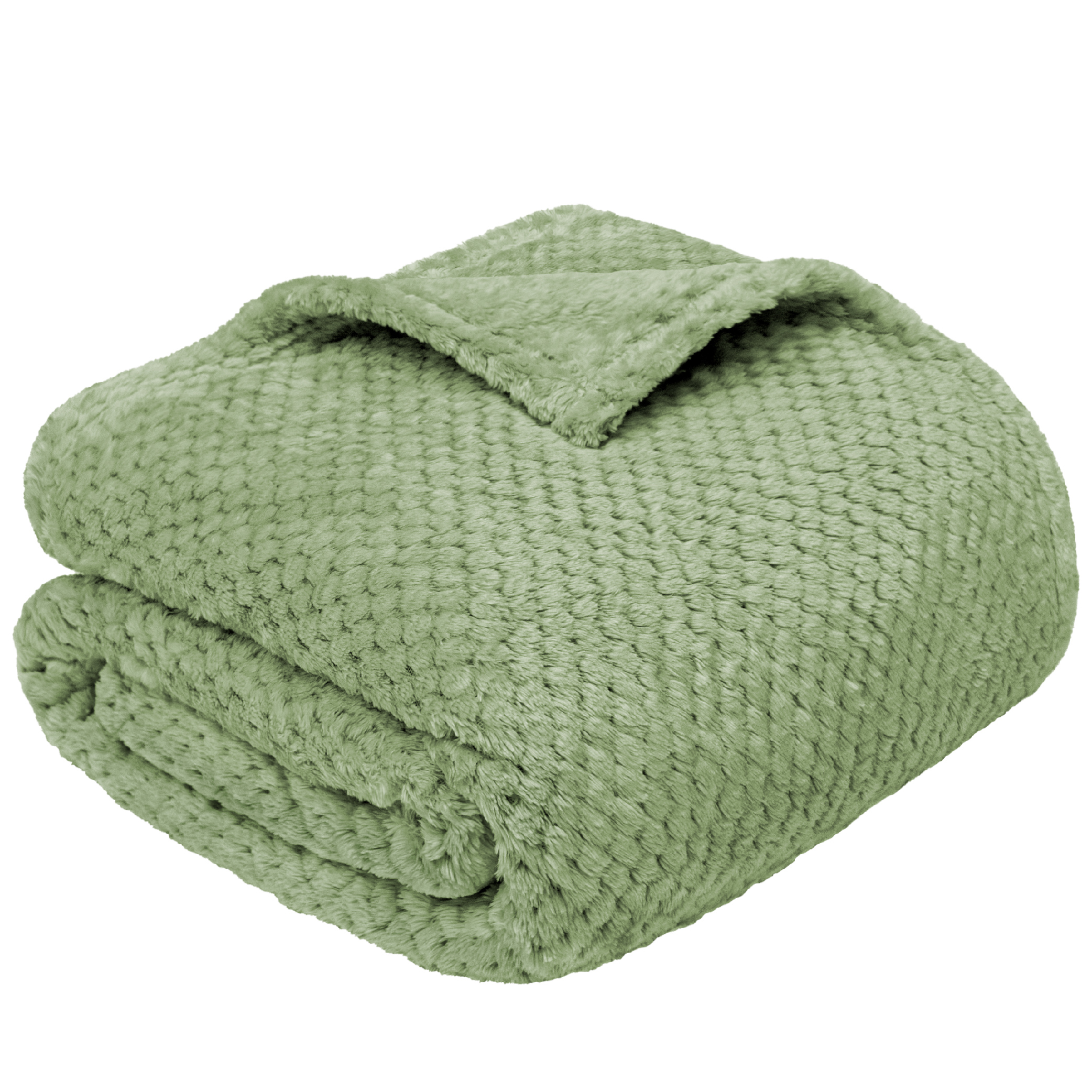 Throw Blanket for Sofa Couch Bed Lightweight Microfiber Polyester Waffle Pattern - Picture 146 of 190