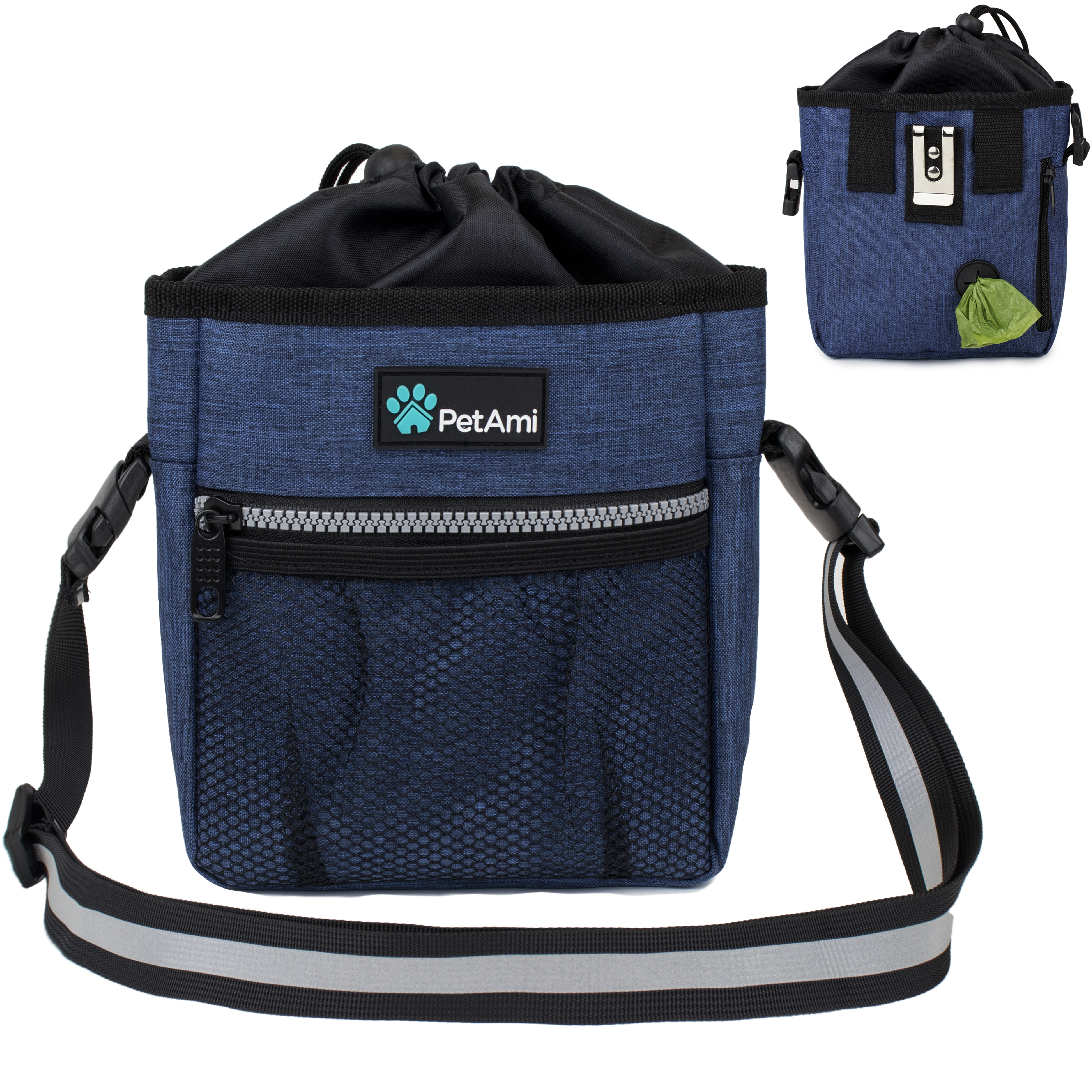 Pet Treat Pouch Training Dog Snack Feed Food Puppy Bait Obedience Waist Belt Bag - Picture 58 of 92