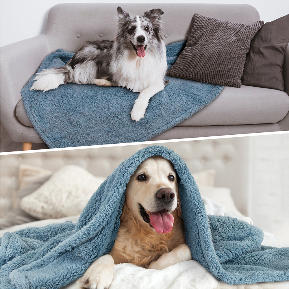 WATERPROOF Dog Blanket Pet Throw for Couch Protect Furniture S M L Dog