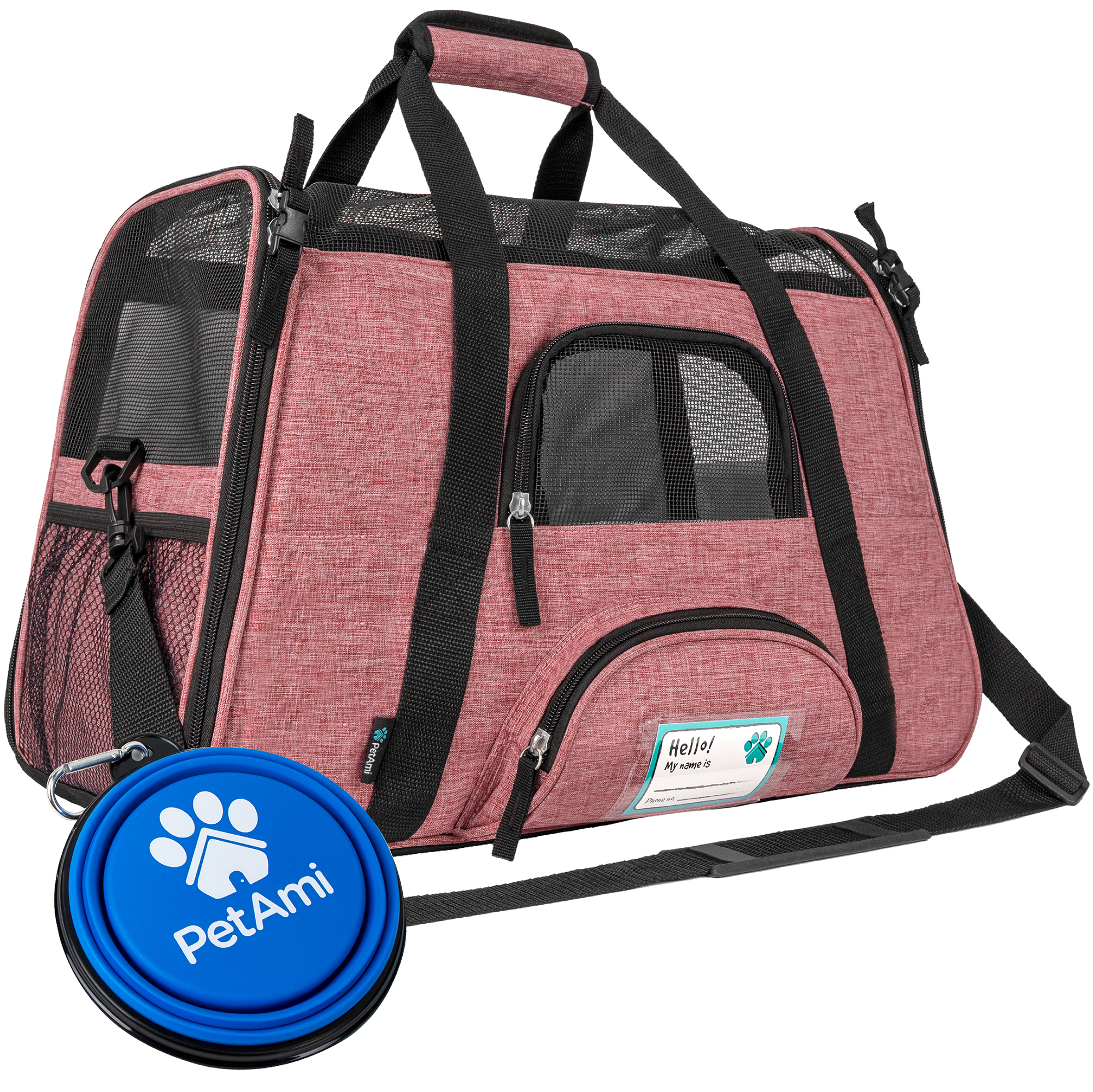 Pet Dog Cat Carrier Bag Soft Sided Comfort Travel Tote Case Airline Approved US - Picture 122 of 165