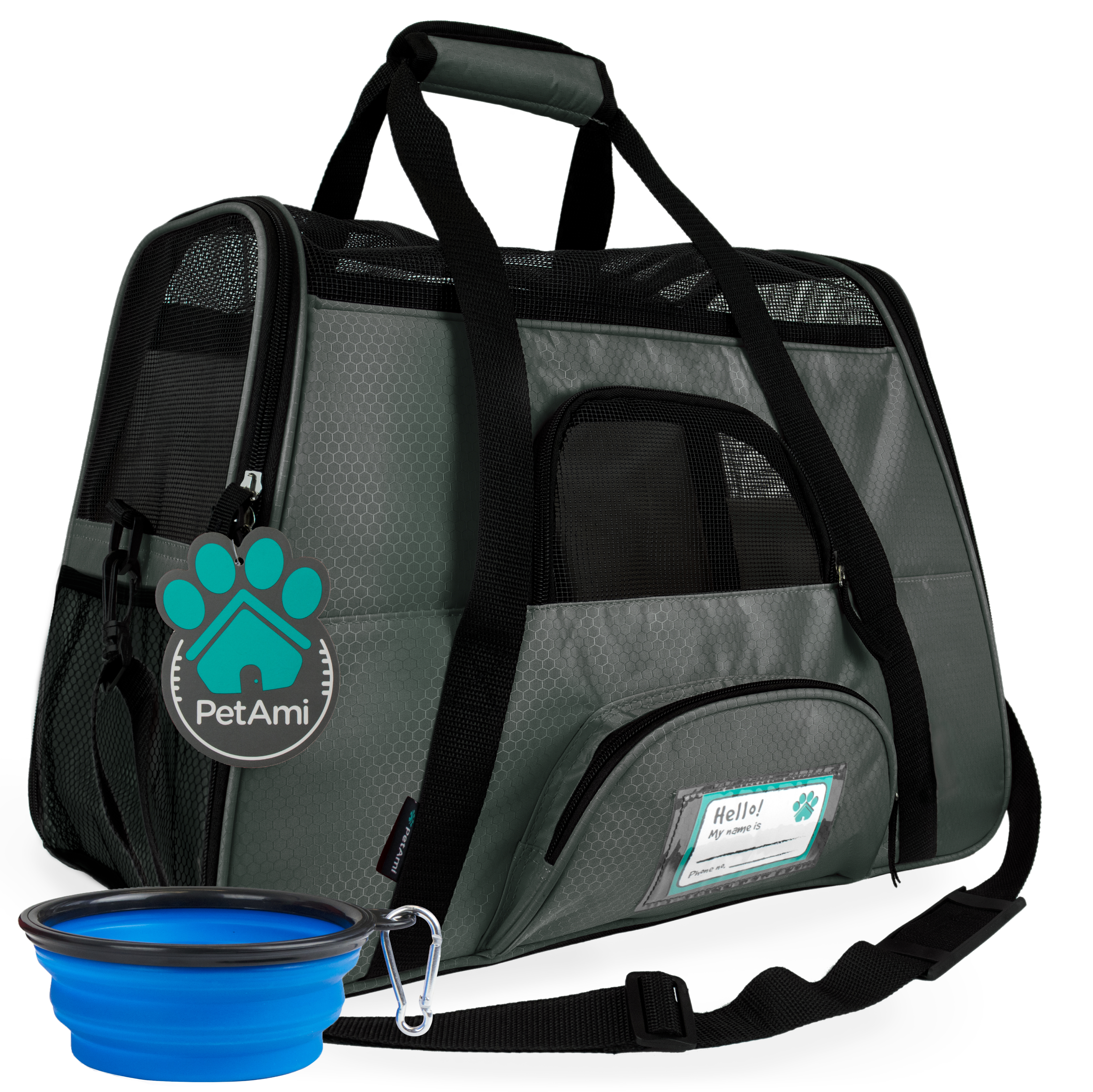 Pet Dog Cat Carrier Bag Soft Sided Comfort Travel Tote Case Airline Approved US - Picture 26 of 165