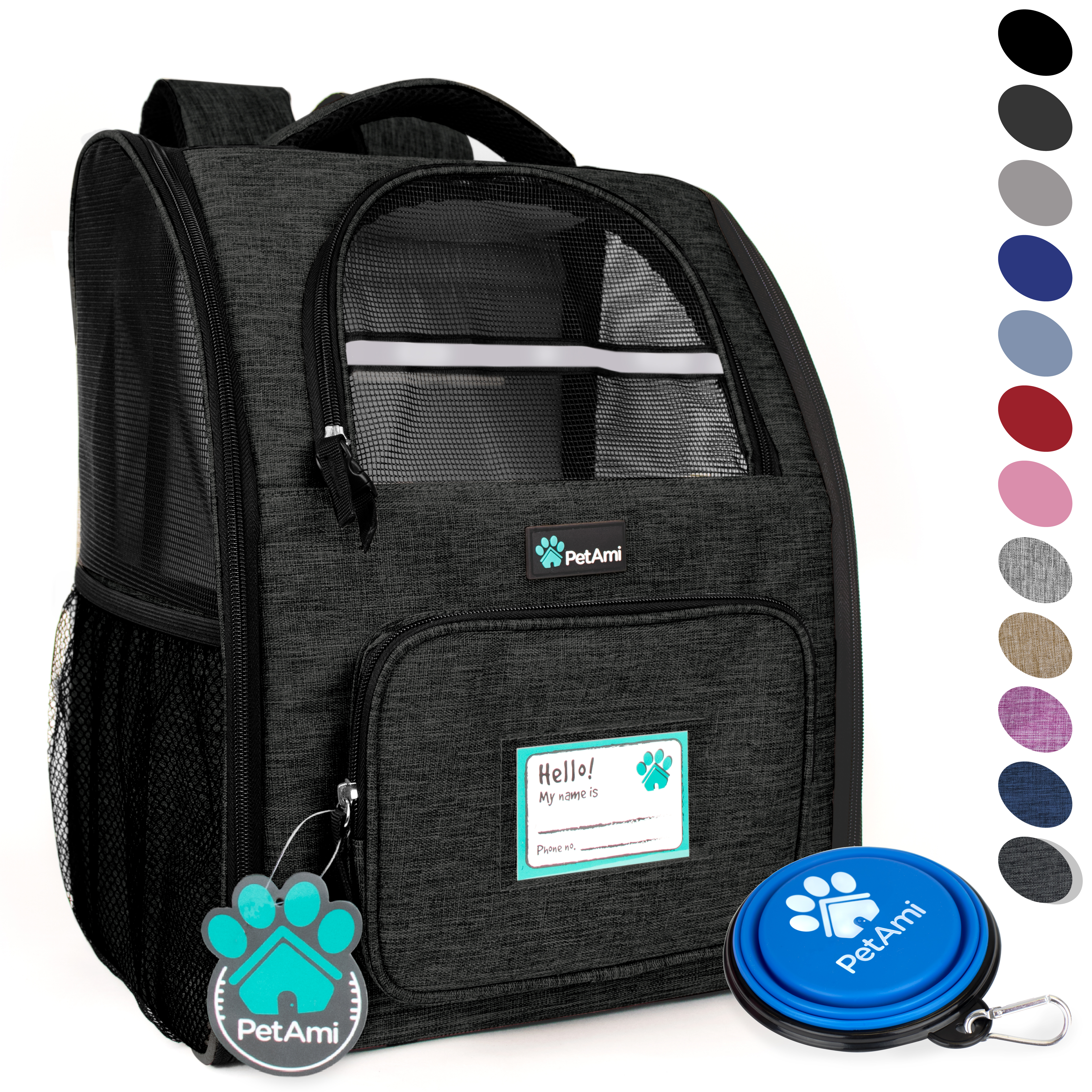 Kurgo Dog Carrier Backpack for Small Pets - Dogs & Cats | TSA Airline  Approved | Cat | Hiking or Travel | Waterproof Bottom