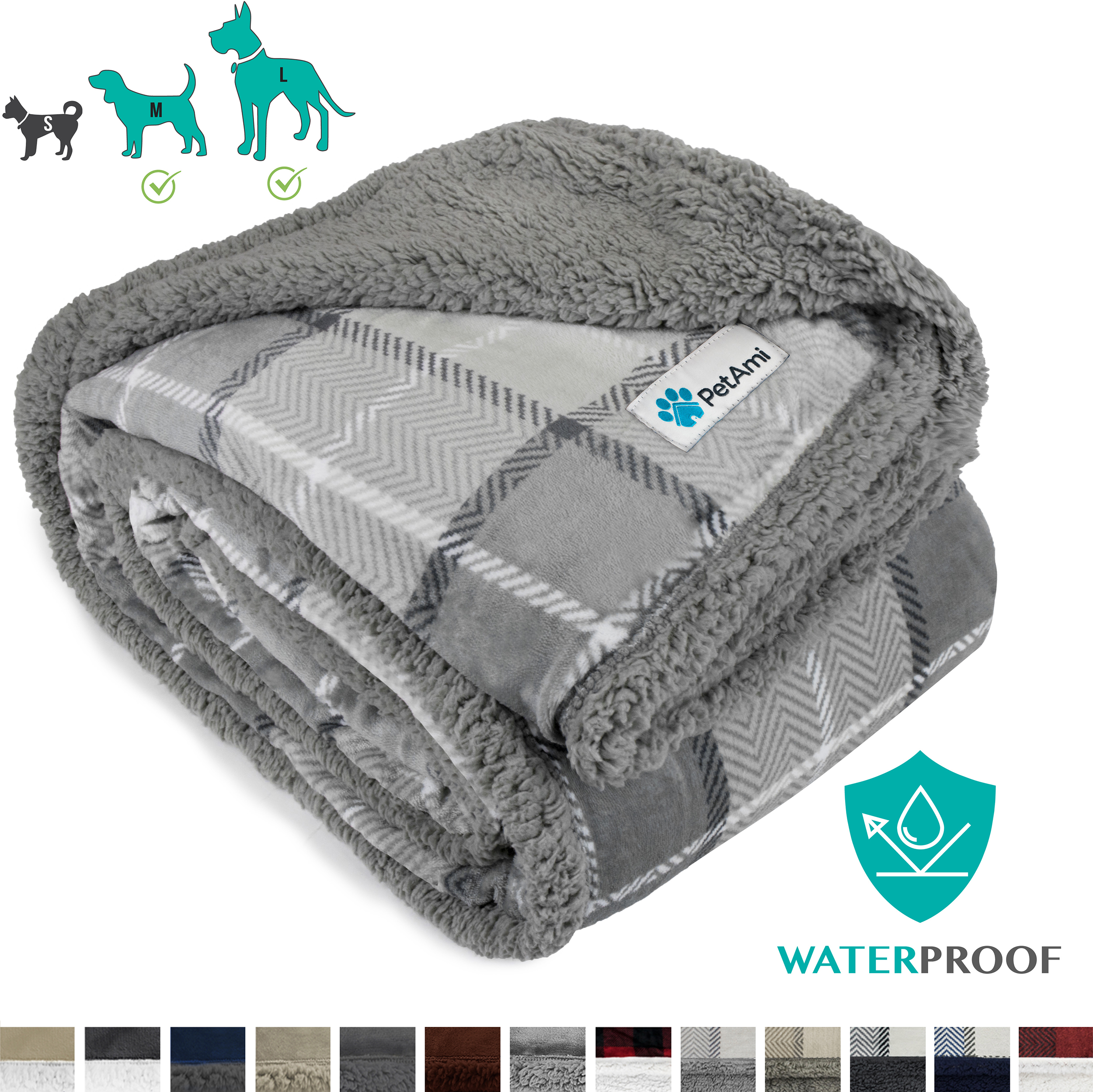 IMPERMEABLE Manta Perro Mascota Tiro para Sofá Proteger Muebles S M L Perro Gato Cachorro - Imagen 92 de 180