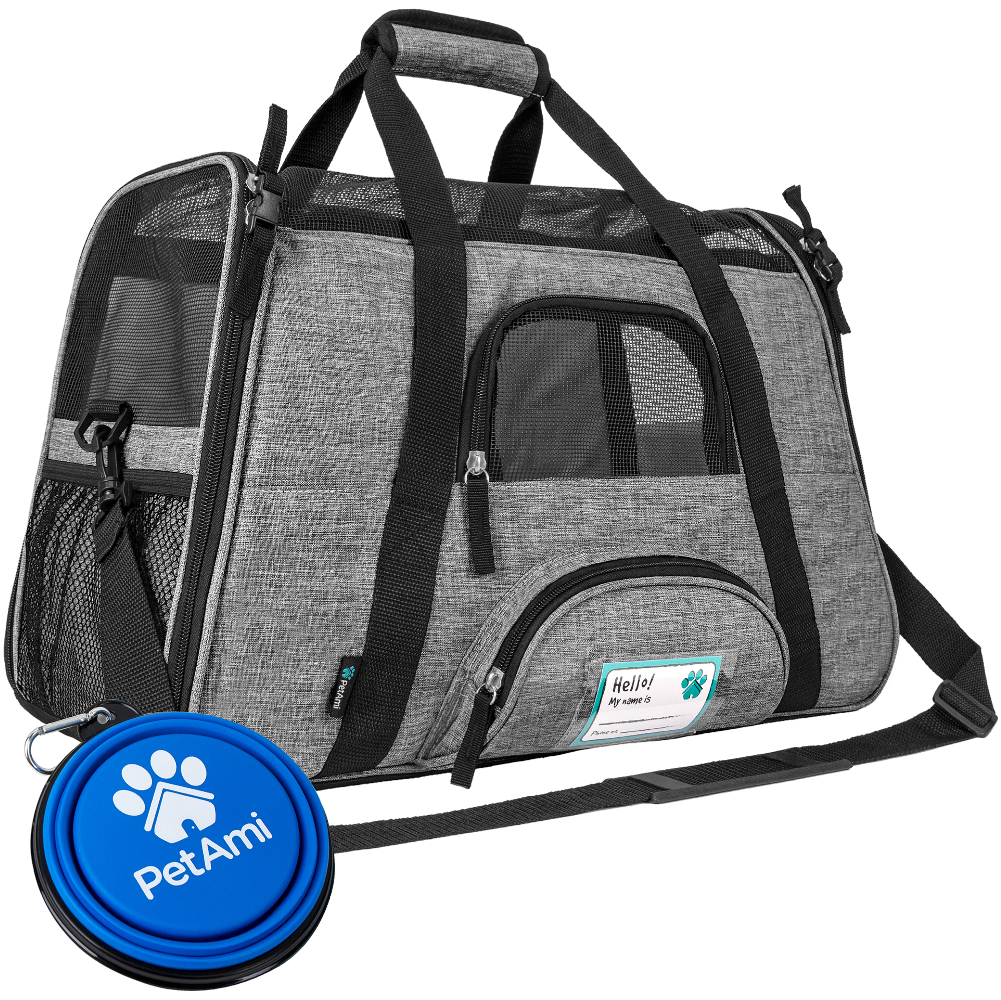 Pet Dog Cat Carrier Bag Soft Sided Comfort Travel Tote Case Airline Approved US - Picture 57 of 165
