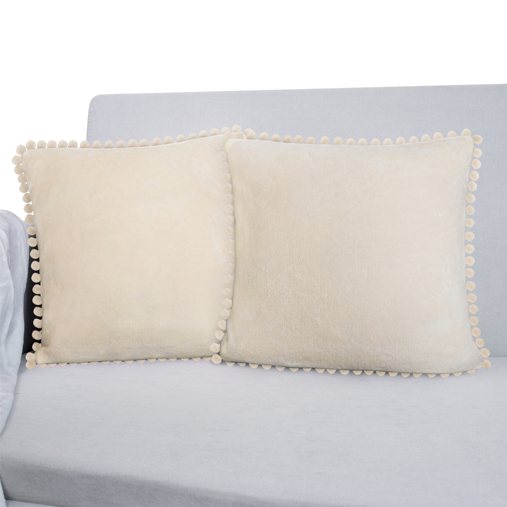 Juego de 2 fundas de almohada de terciopelo suave decoración de sofá - Imagen 39 de 122