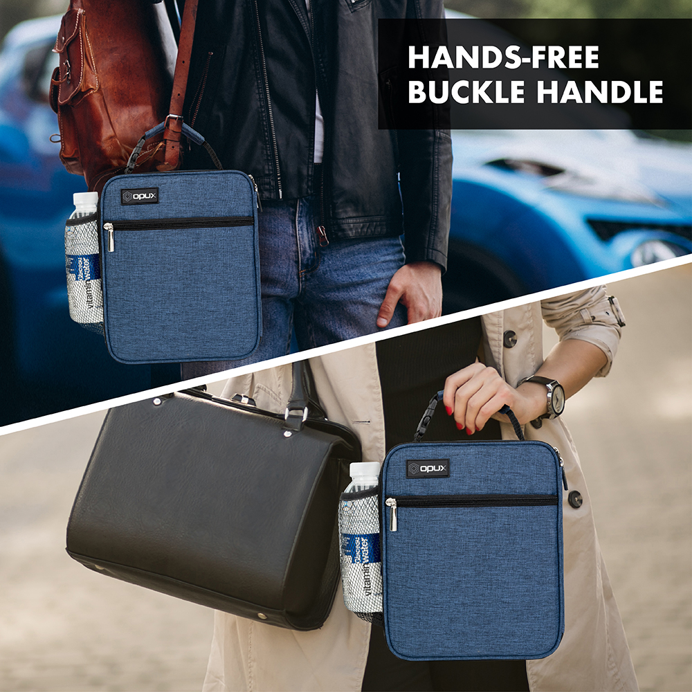 Insulated Lunch Bag For Kids Men Women Mini Small Lunch Box Office School Work - Picture 33 of 49