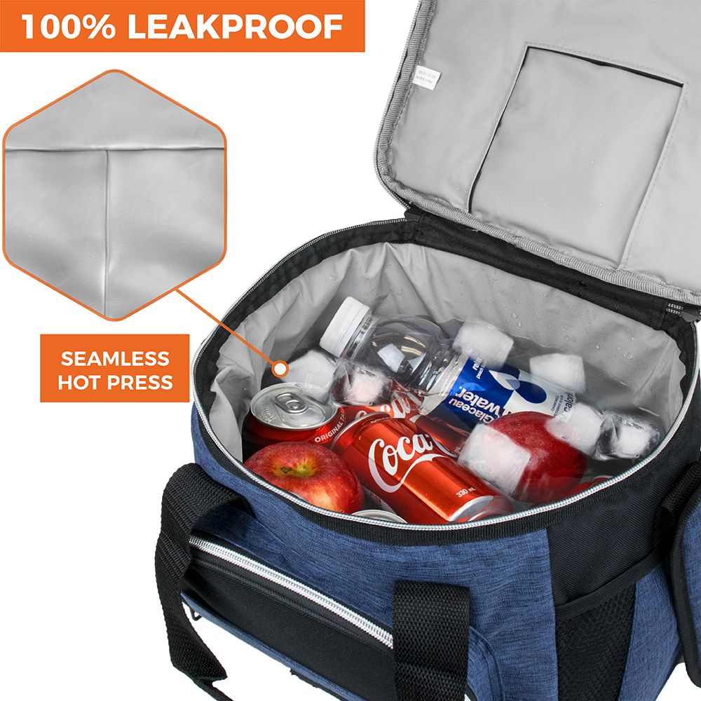 Insulated Lunch Bag for Men Women Large Leakproof Lunch Tote Cooler Work Picnic - Picture 39 of 47