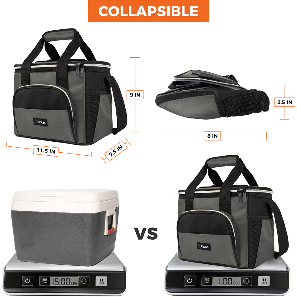 Insulated Lunch Bag for Men Women Large Leakproof Lunch Tote Cooler Work Picnic - Picture 21 of 47