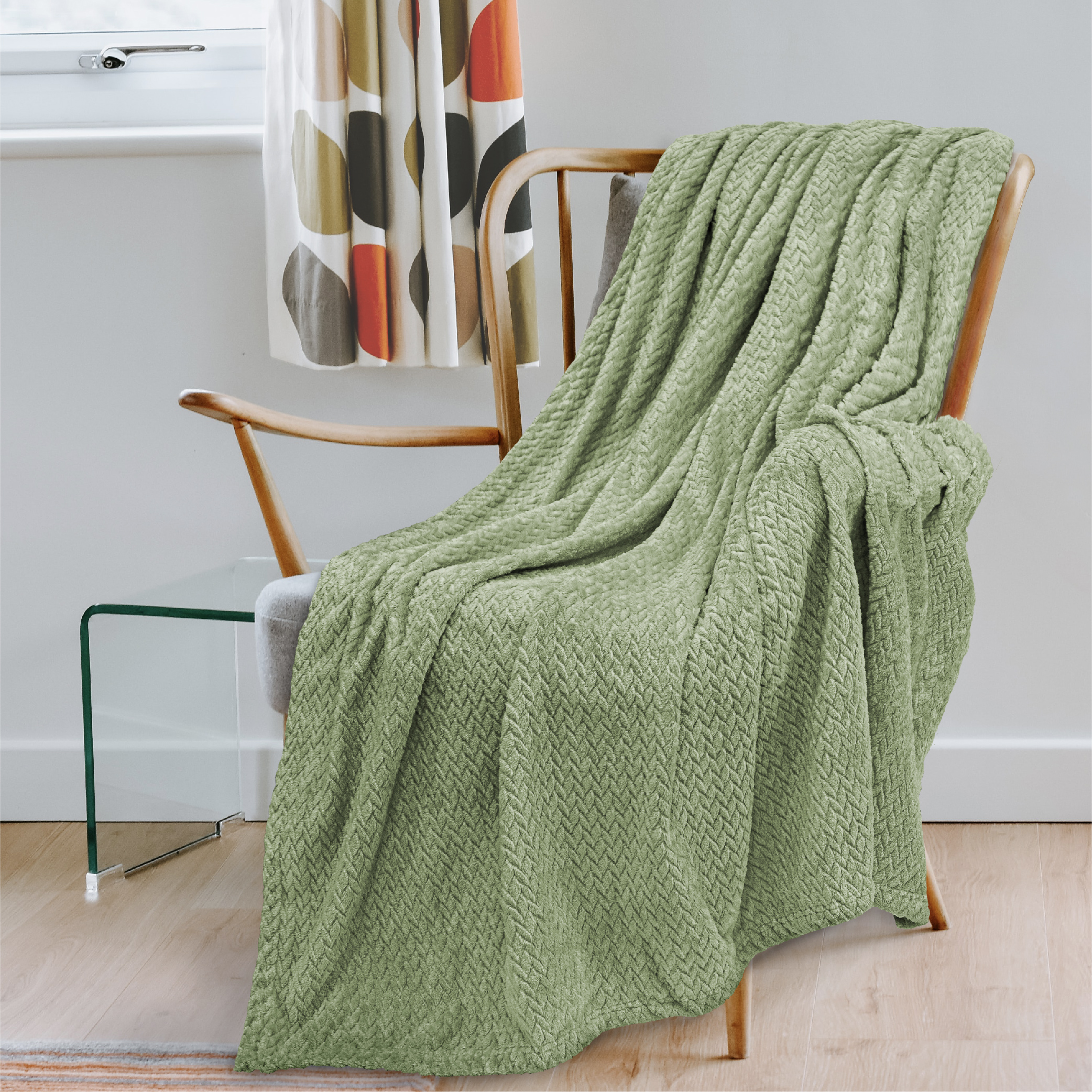 Super Soft Fleece Throw Blanket for Couch Sofa Bed Chair Lightweight Microfiber - Picture 94 of 139