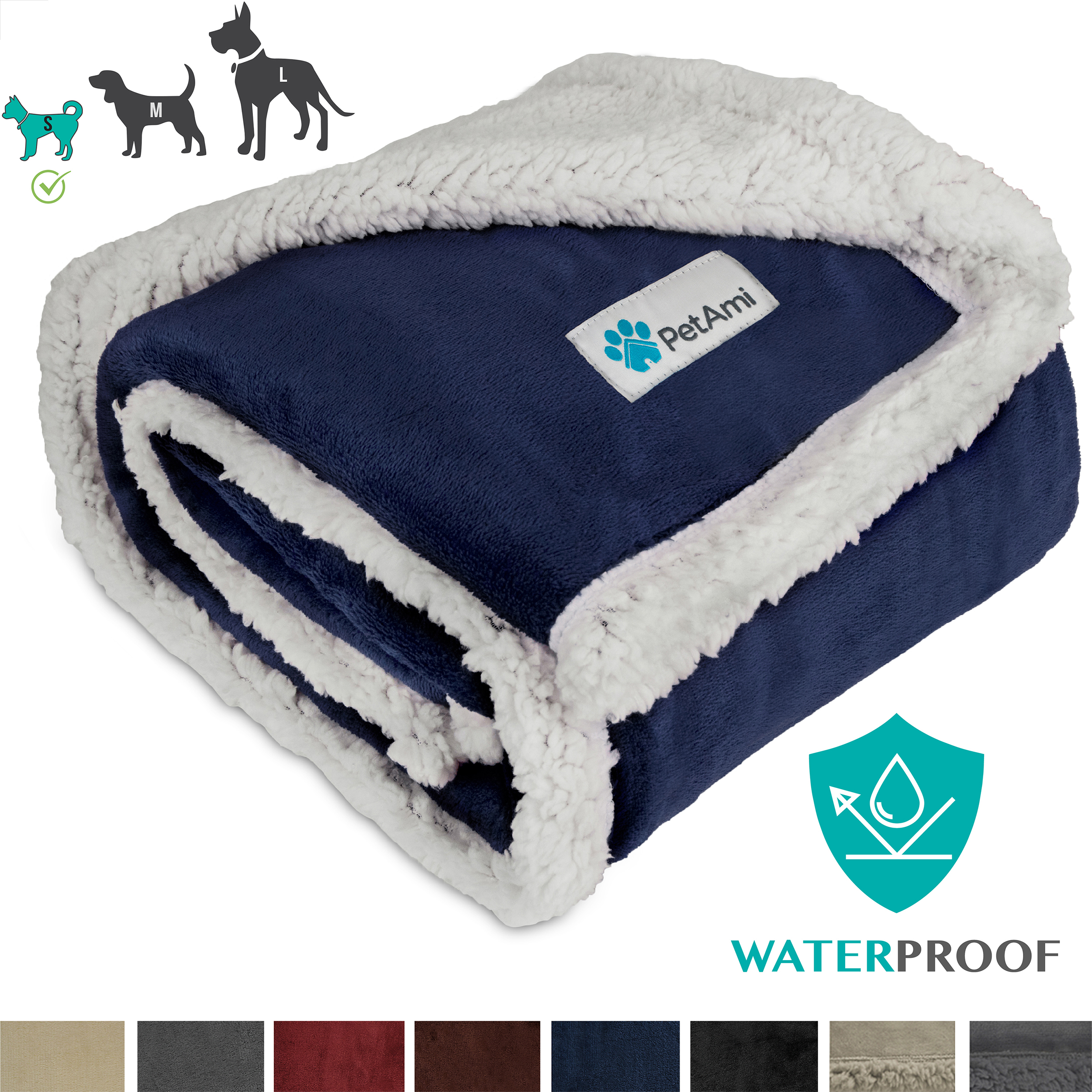 IMPERMEABLE Manta Perro Mascota Tiro para Sofá Proteger Muebles S M L Perro Gato Cachorro - Imagen 26 de 180