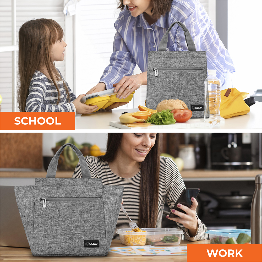 Insulated Lunch Bag Adult Lunch Box for Work School Men Women Kids Leakproof - Picture 43 of 57