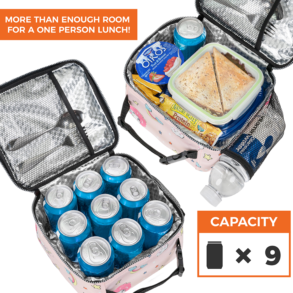 Insulated Lunch Bag Small Lunch Box For Work Office School Men Women Kids Bento - Picture 114 of 115