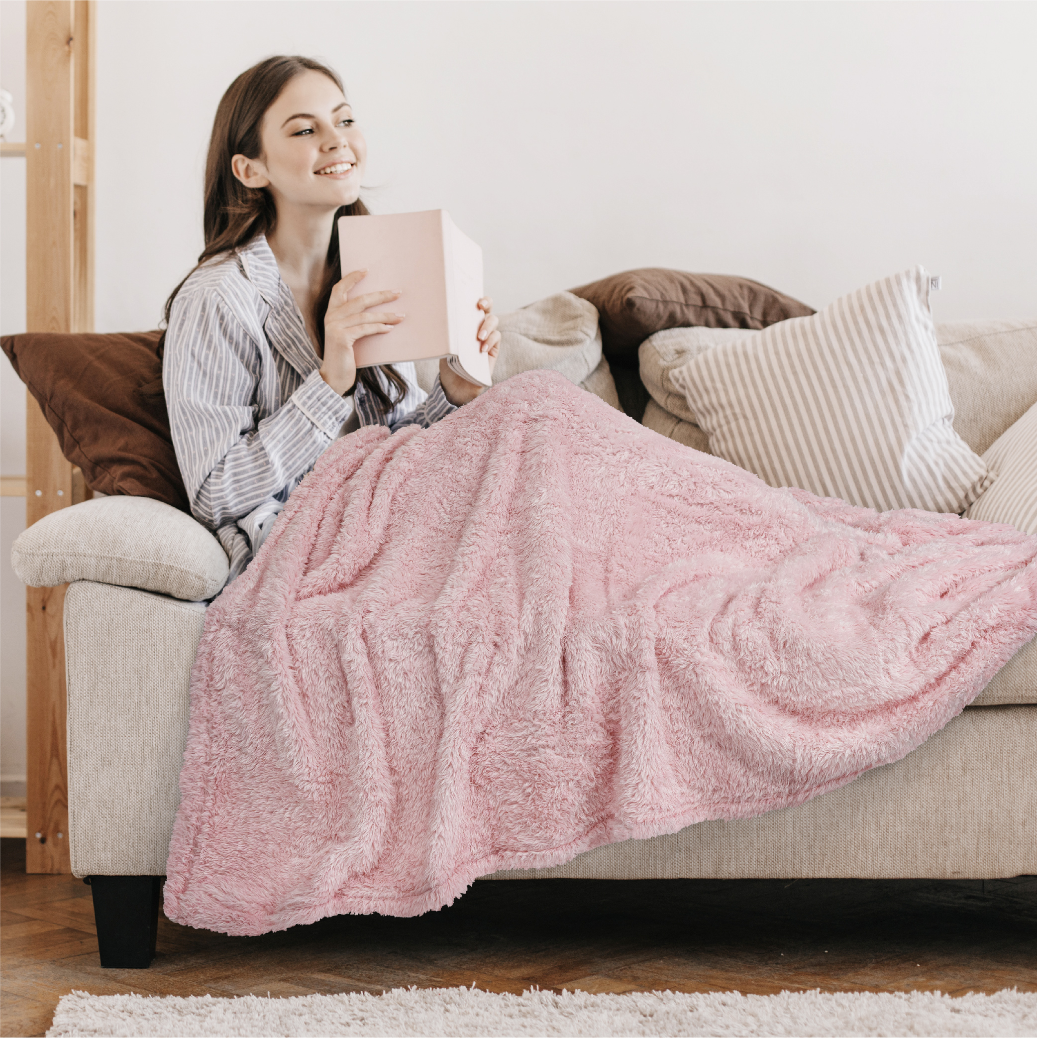 Super Soft Blanket Lightweight Sherpa Fleece Warm Fluffy Throws Couch Sofa Bed - Picture 107 of 169