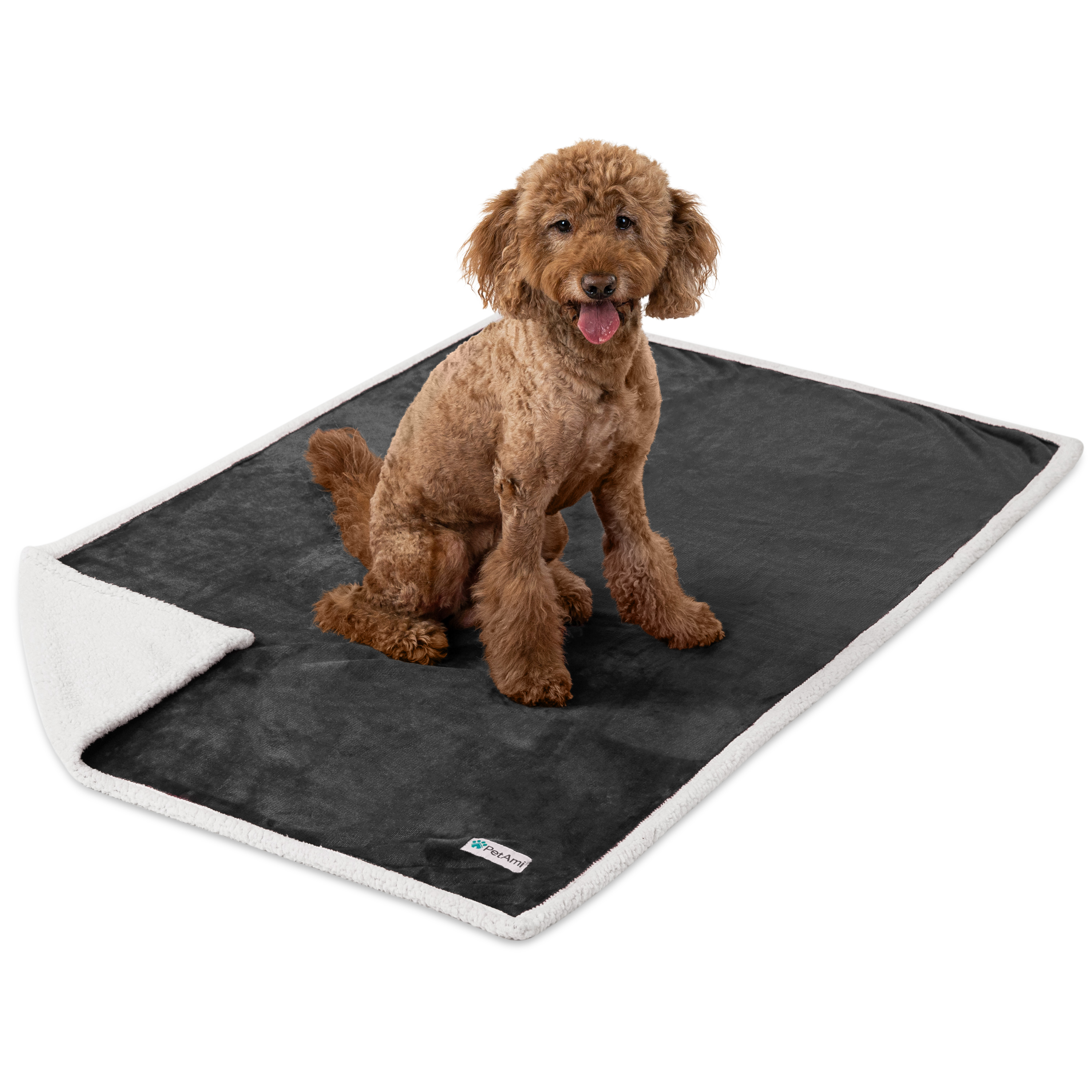 WASSERDICHTE Hundedecke für Haustierbett Couch Möbel Welpe Katze Sherpa Fleece weich - Bild 40 von 146