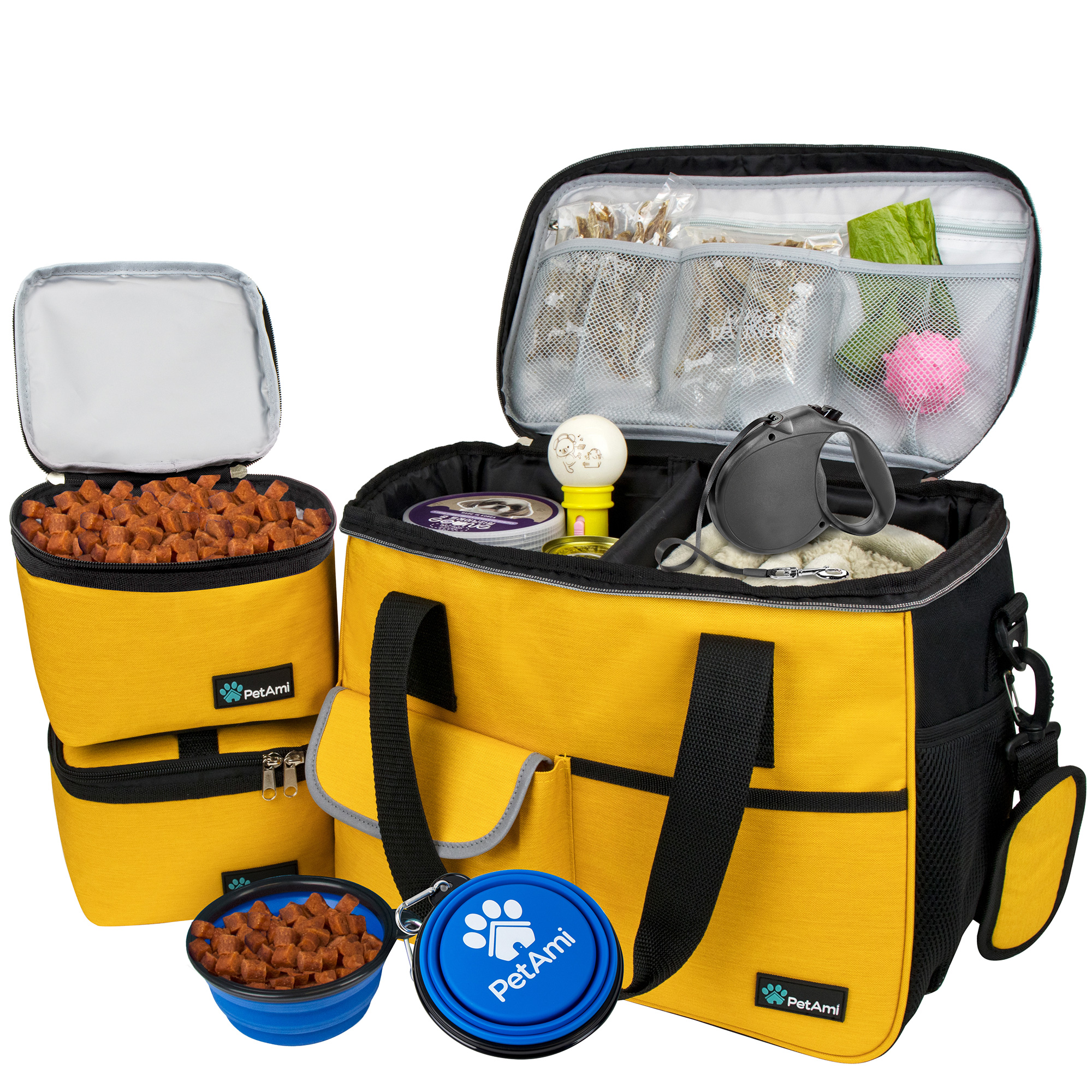 Container Bowl Pet Organizer Kit