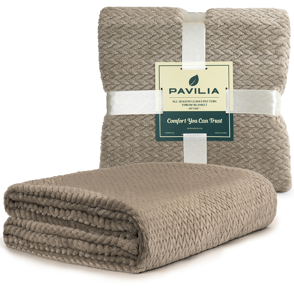 Soft Blanket Fleece Jacquard Pattern Lightweight Silk Throw Couch Sofa Bed Cozy - Picture 55 of 67