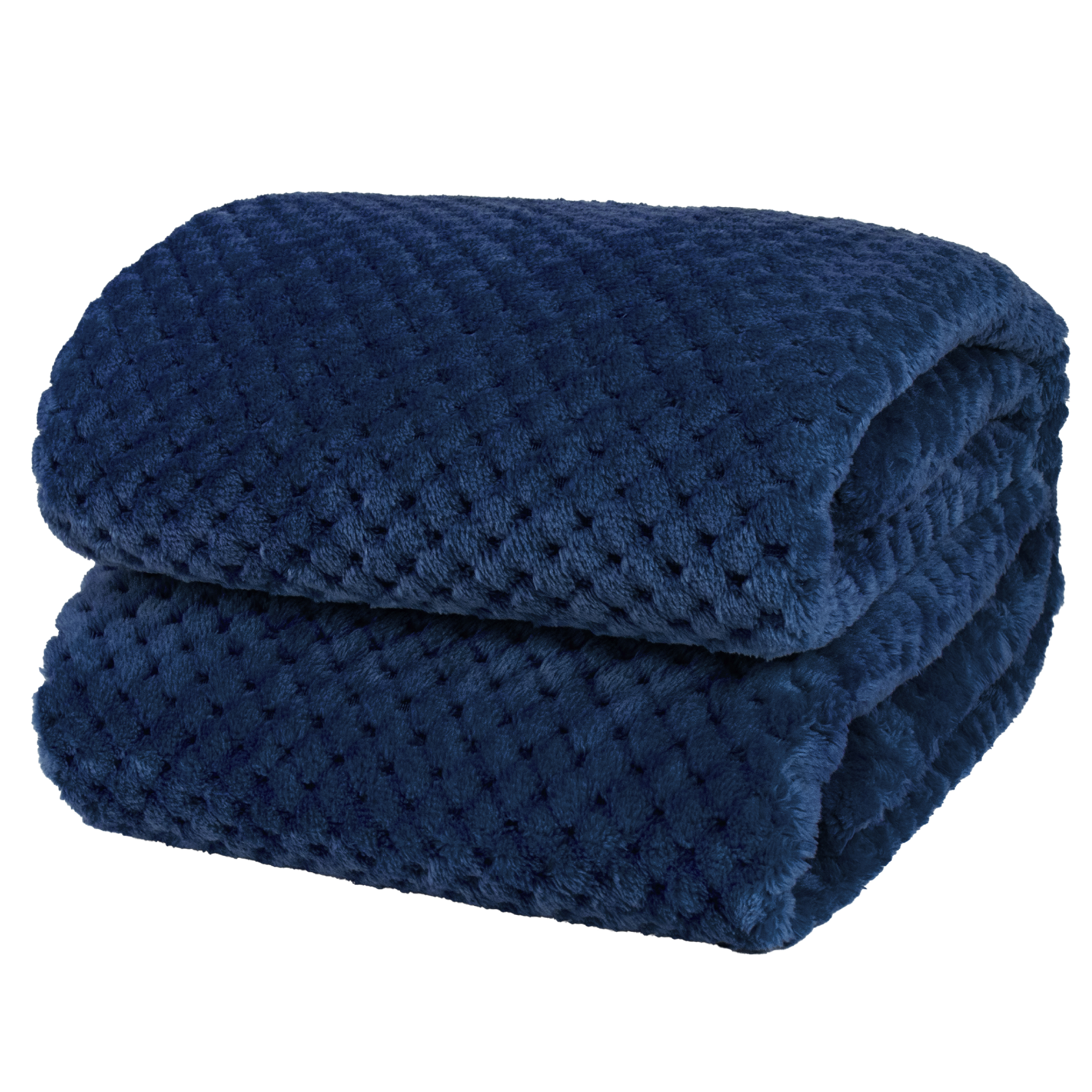 Throw Blanket for Sofa Couch Bed Lightweight Microfiber Polyester Waffle Pattern - Picture 137 of 190