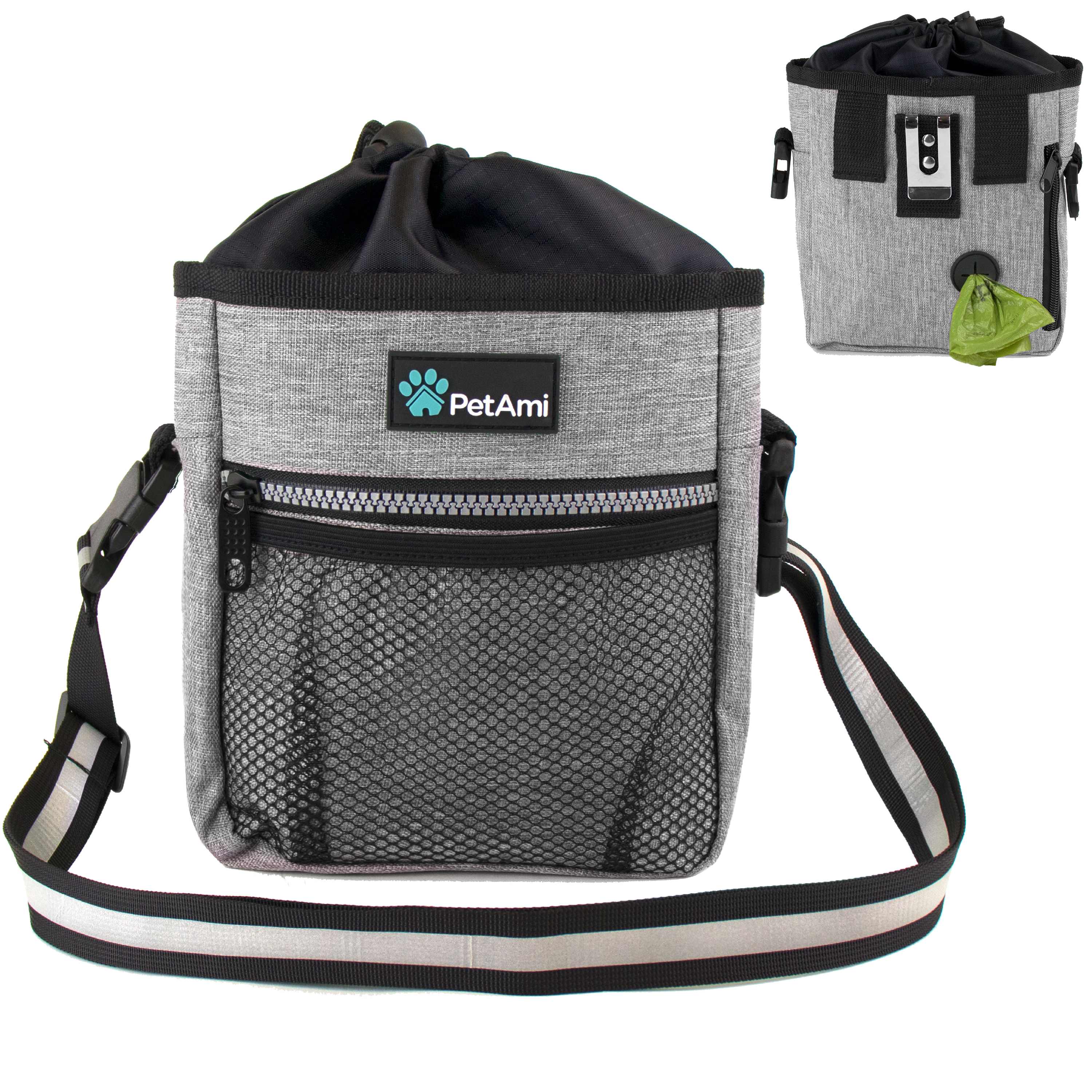 Pet Treat Pouch Training Dog Snack Feed Food Puppy Bait Obedience Waist Belt Bag - Picture 44 of 92