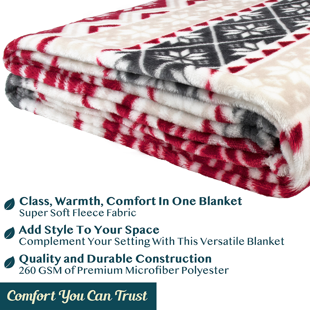 Throw Blanket for Sofa Couch Bed Lightweight Microfiber Polyester Waffle Pattern - Picture 51 of 190