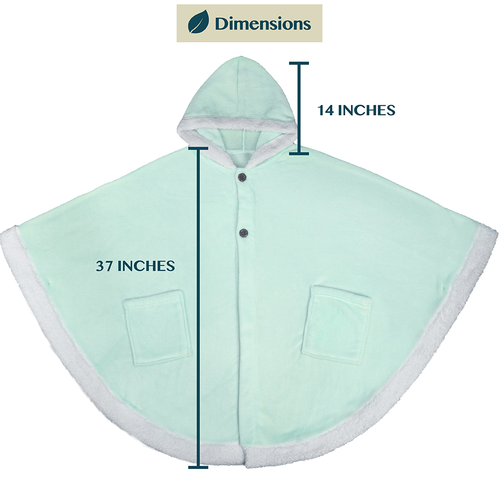 Manta portátil con capucha Angel Wrap para mujer acogedora poncho envolvente capucha tiro para adulto - Imagen 129 de 184