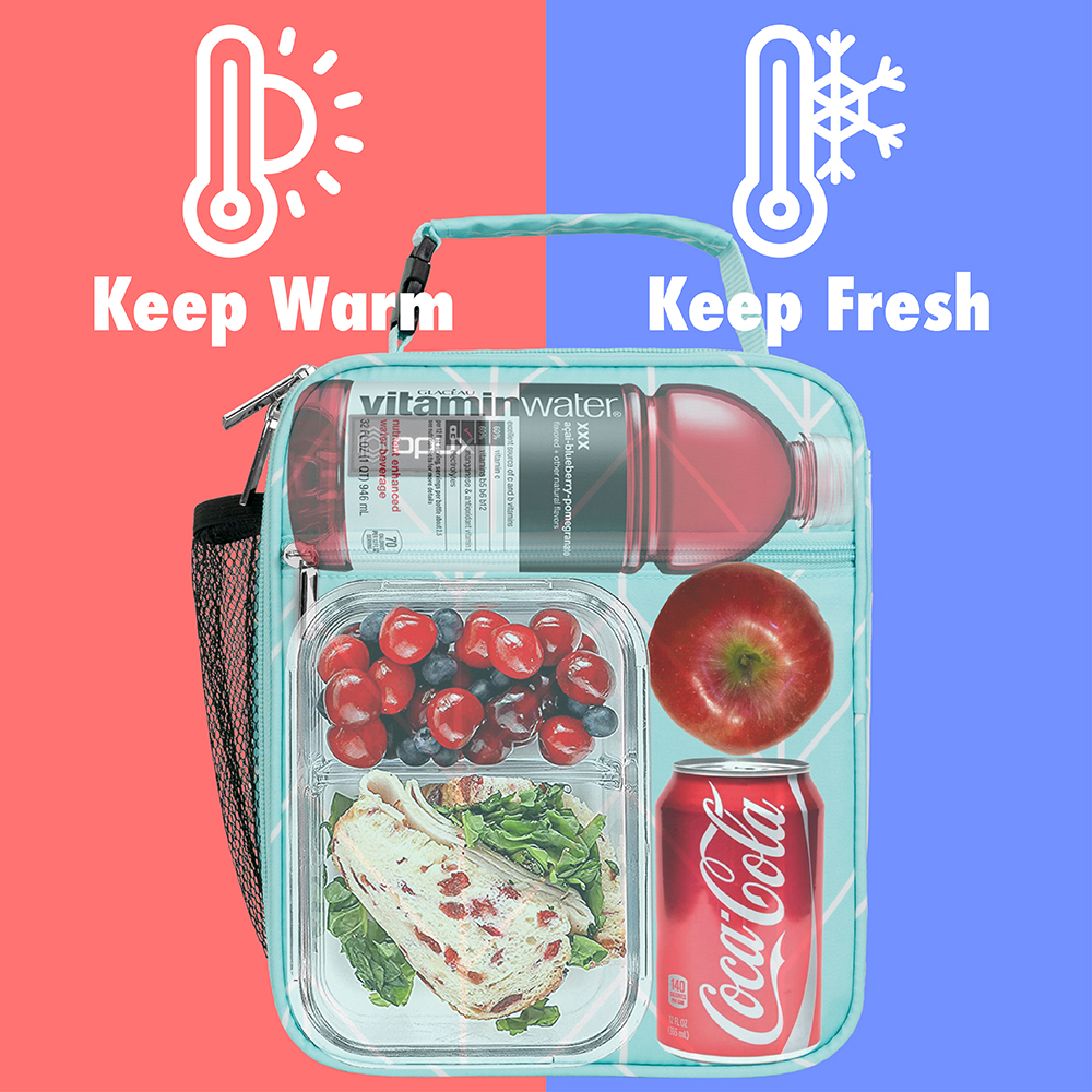 Mxiwngp BTS Lunch Bag Portable Lunch Box Reusable Insulated Lunch Bag Multifunctional Tote Bag for Students Boys Girls